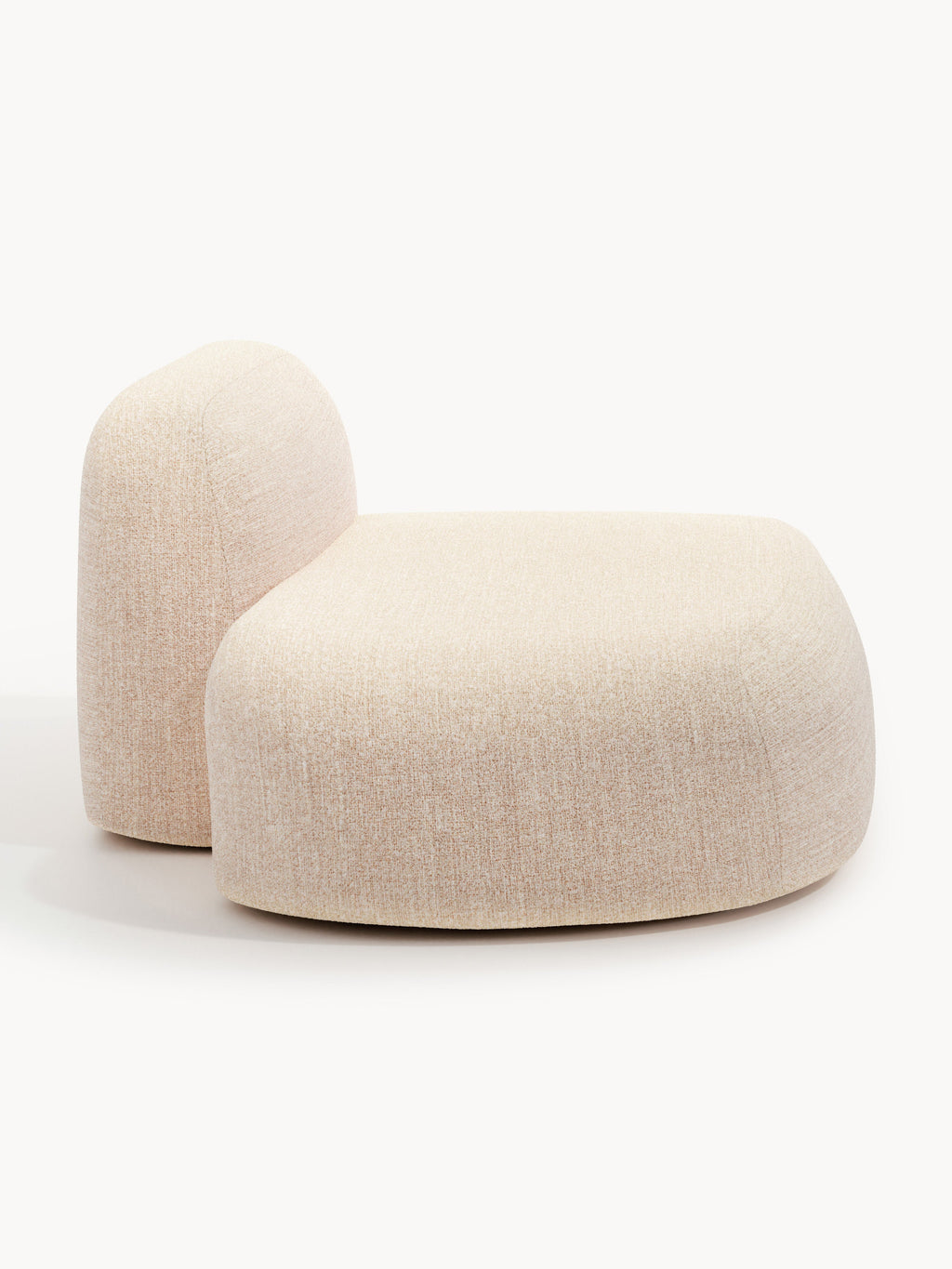 Bouclé-Chaise-Modul Wolke