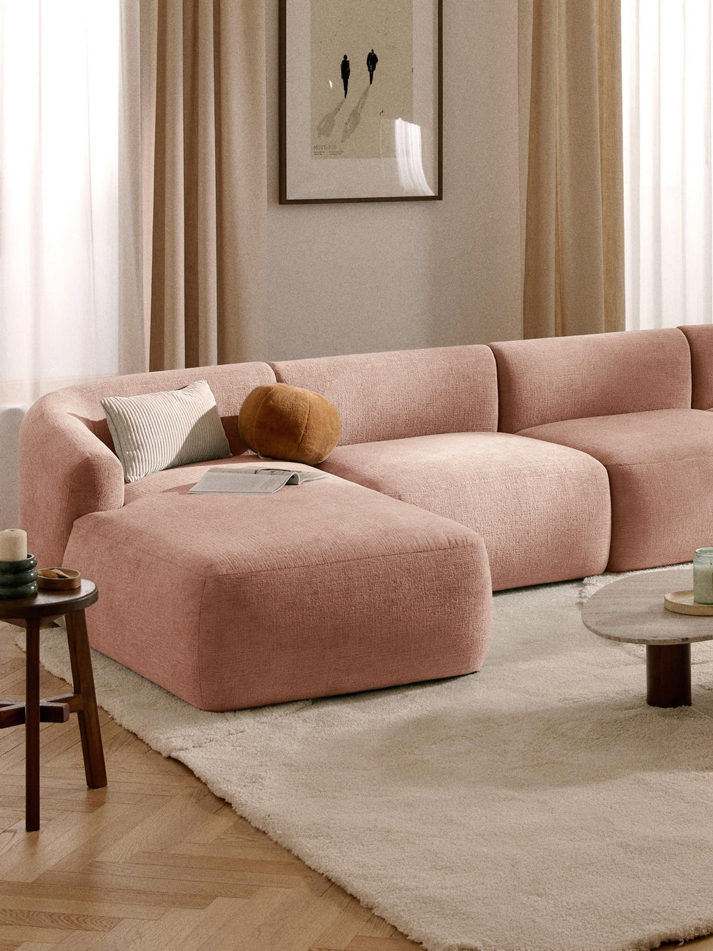 Chaise-Eckmodul Sofia