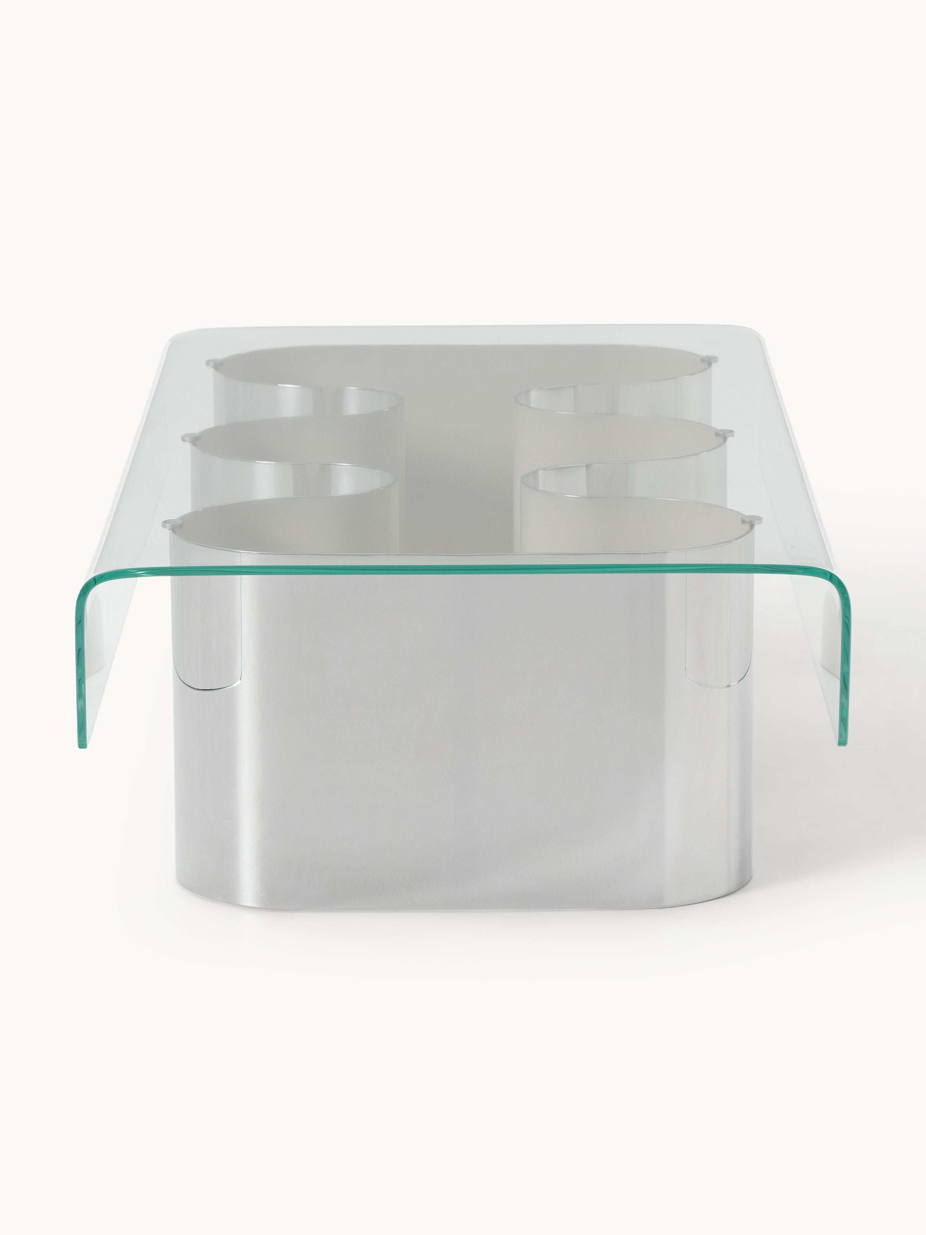 Couchtisch Jouri mit Glasplatte