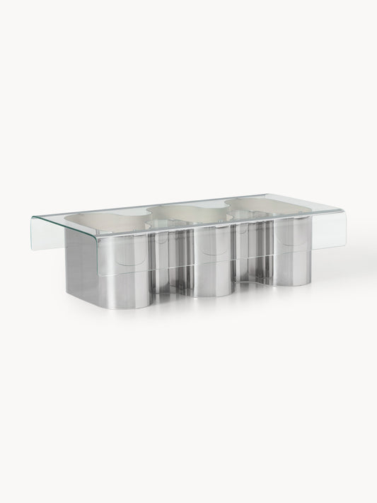 Galeriebild 1 - Couchtisch Jouri mit Glasplatte