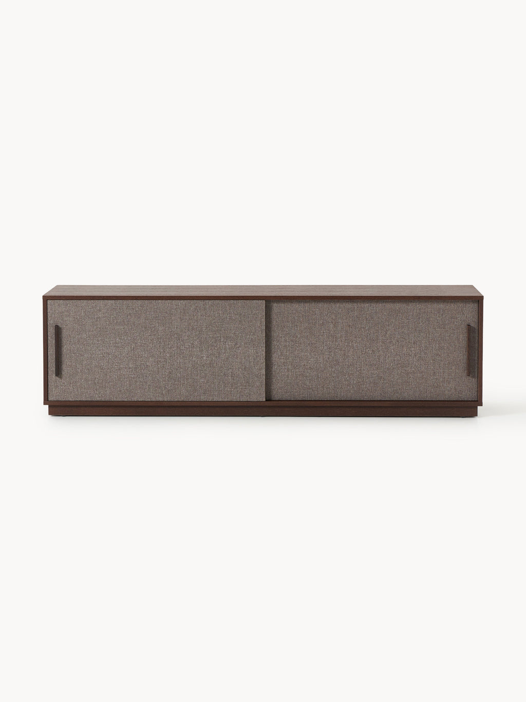 Holz-TV-Lowboard Wisp mit gepolsterter Front