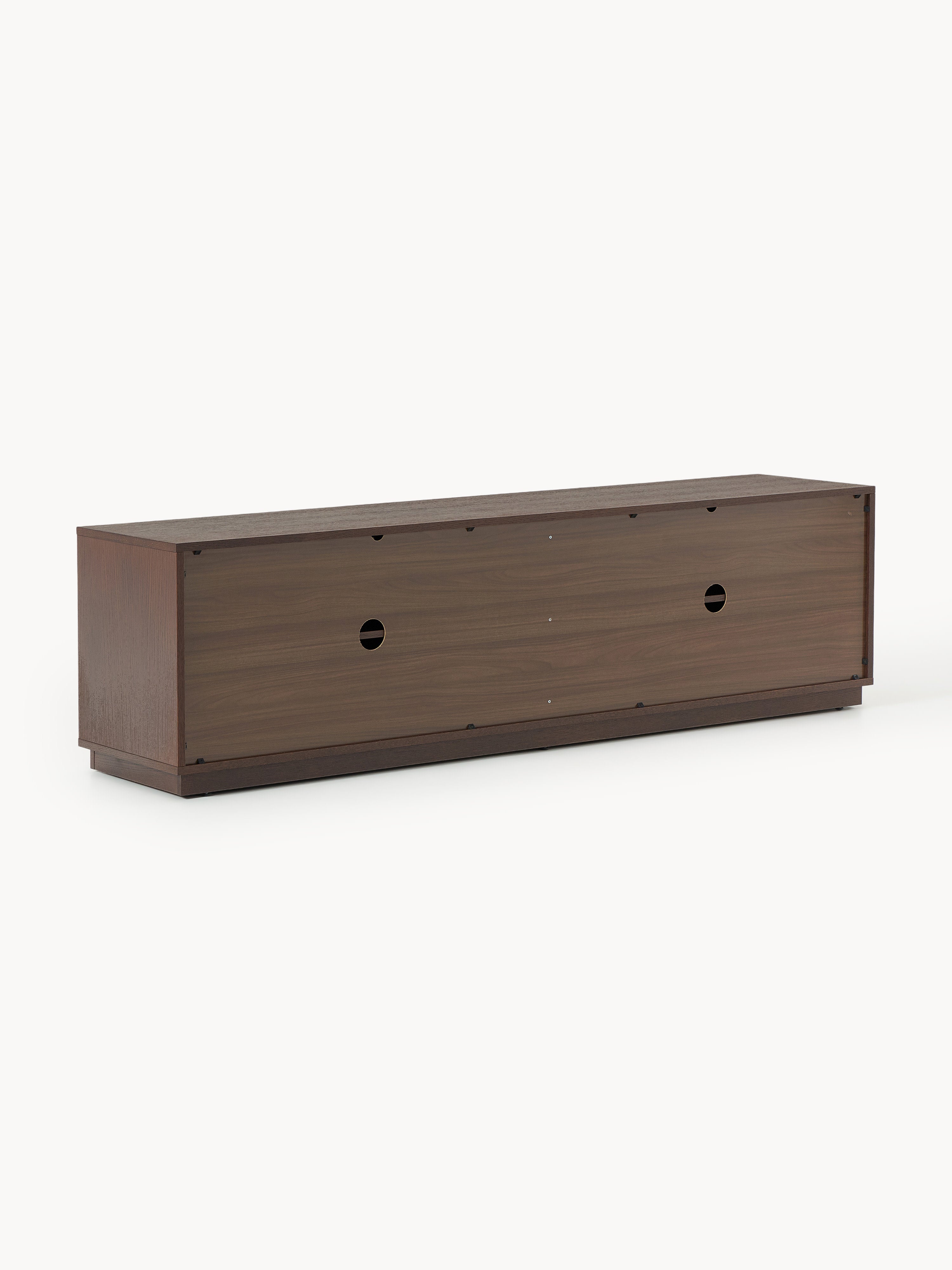 Holz-TV-Lowboard Wisp mit gepolsterter Front