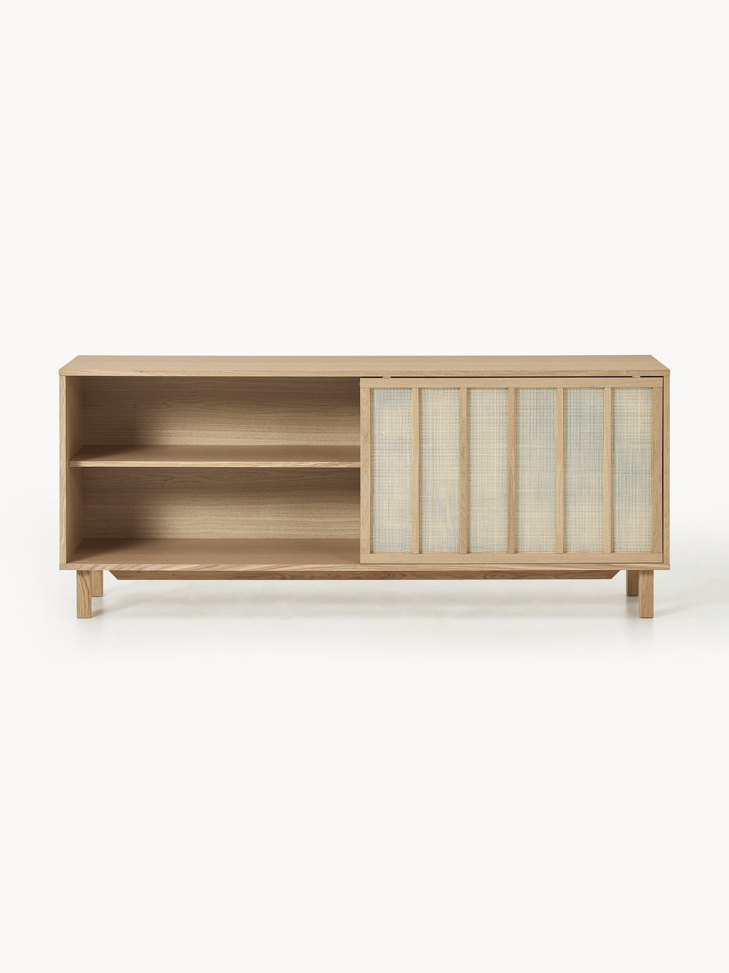 Sideboard Echo mit Rattan-Fronten