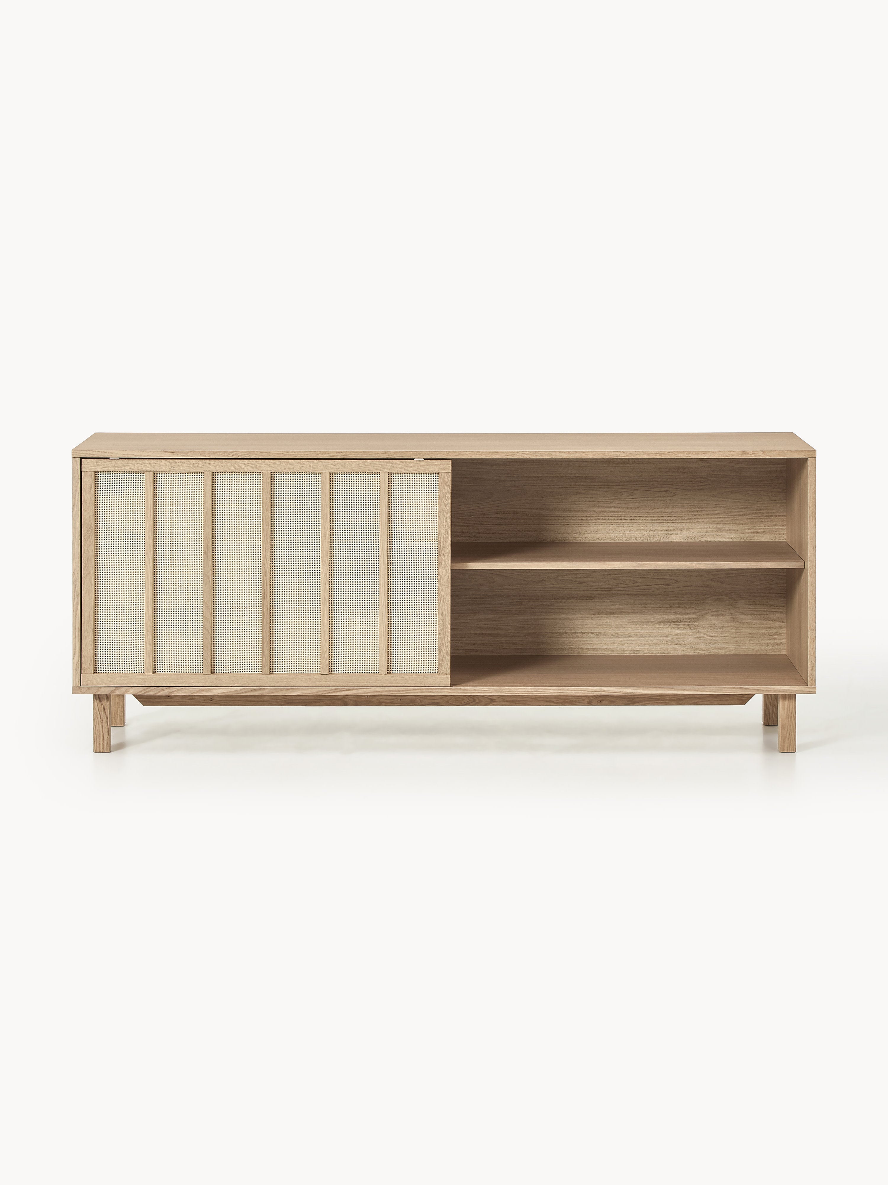 Sideboard Echo mit Rattan-Fronten