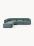 Galeriebild 1 - Modulares Bouclé-Ecksofa Sofia (4-Sitzer)