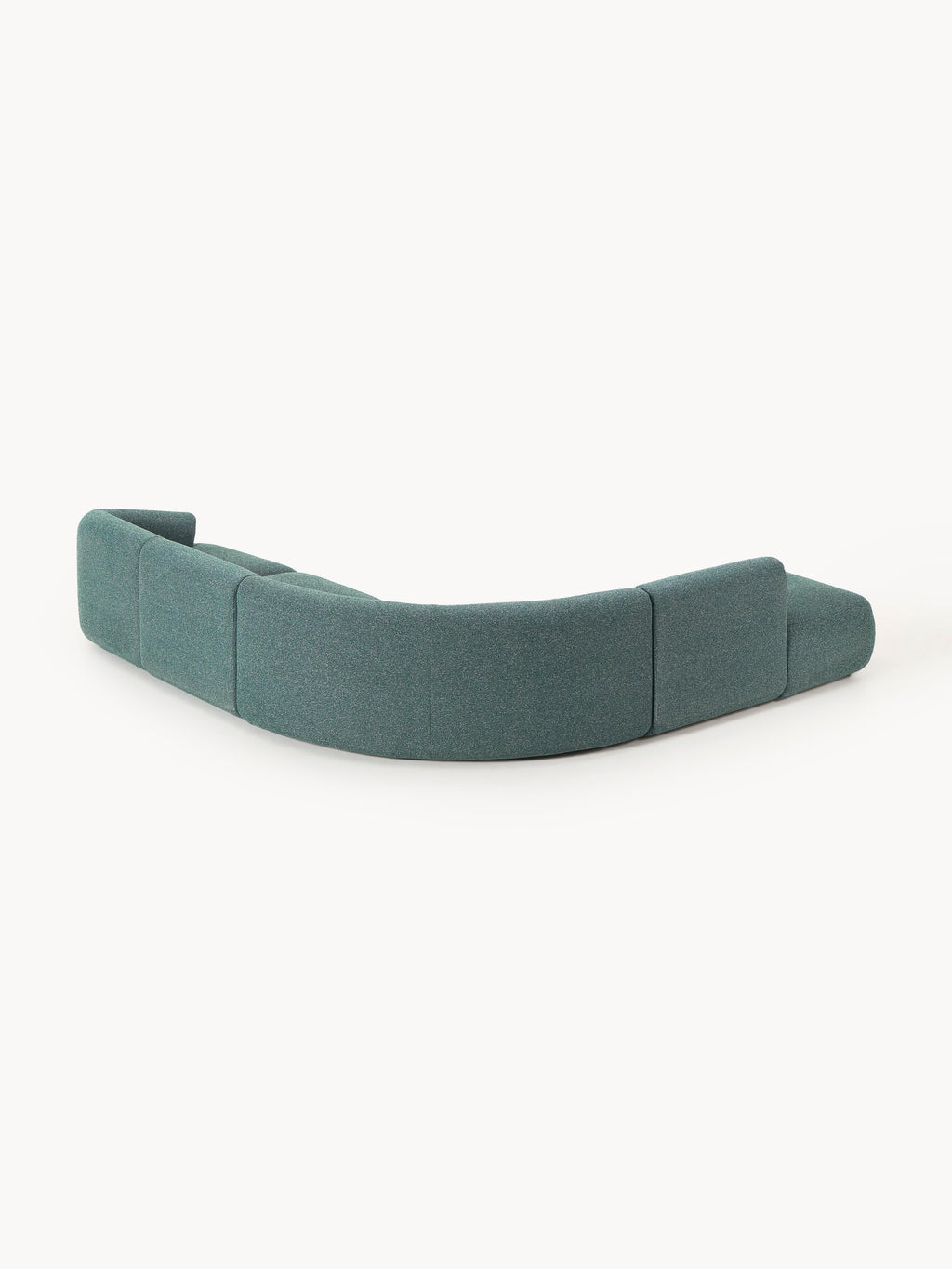 Modulares Bouclé-Ecksofa Sofia (4-Sitzer)