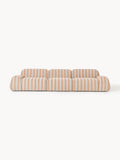 Galeriebild 1 - Modulares Gestreiftes Sofa Wolke (4-Sitzer)