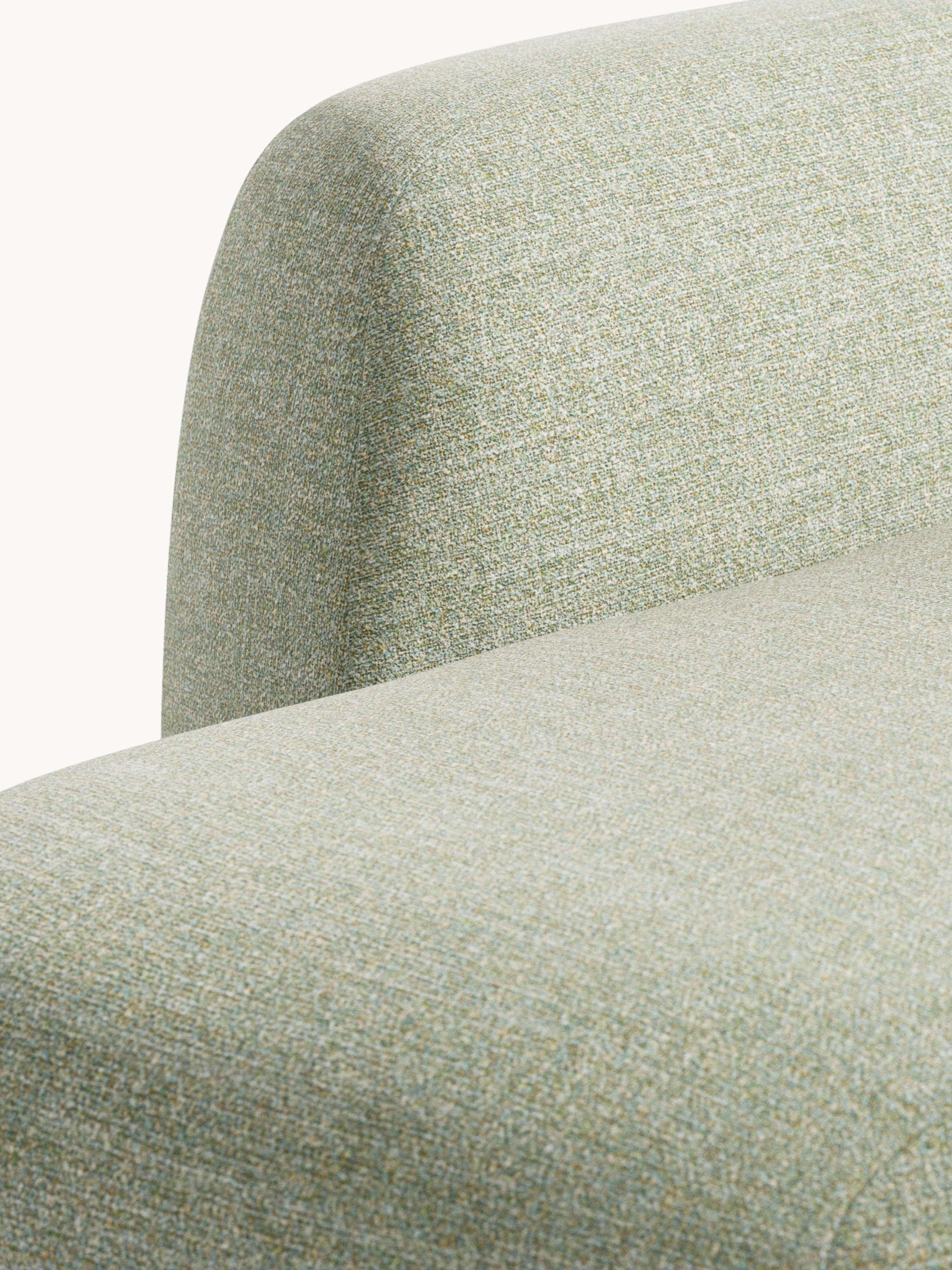 Modulares Bouclé-XL-Ecksofa Wolke mit Chaiselongue