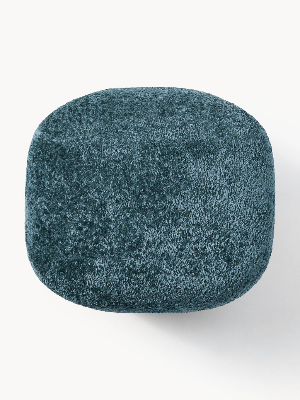Hohe Ottomane Wolke aus Teddy-Bouclé