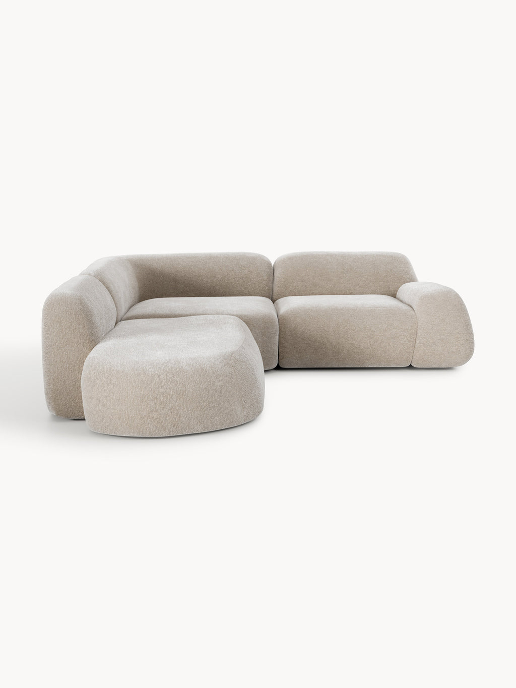 Modulares Ecksofa Wolke (4-Sitzer) mit Chaiselongue