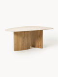 Galeriebild 1 - Organischer Esstisch Meadow mit Marmorplatte