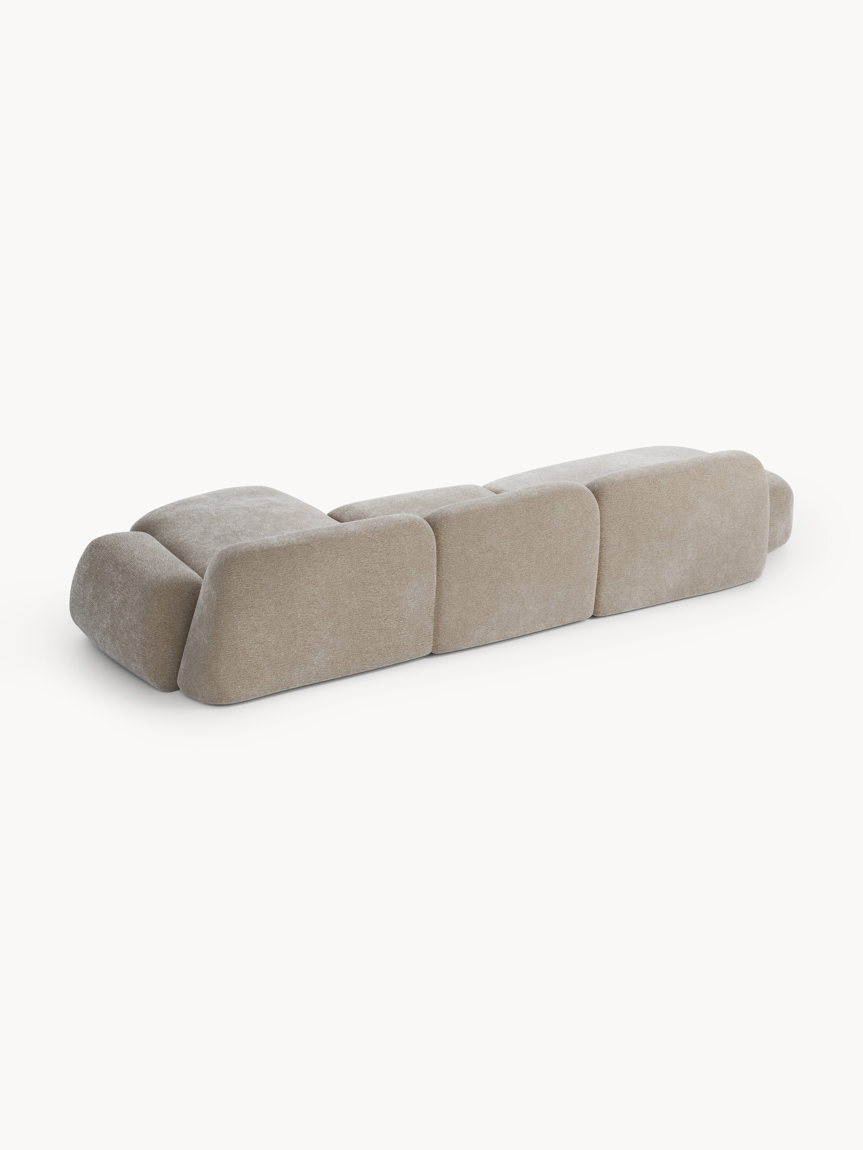 Modulares Ecksofa Wolke (4-Sitzer) mit Chaiselongue