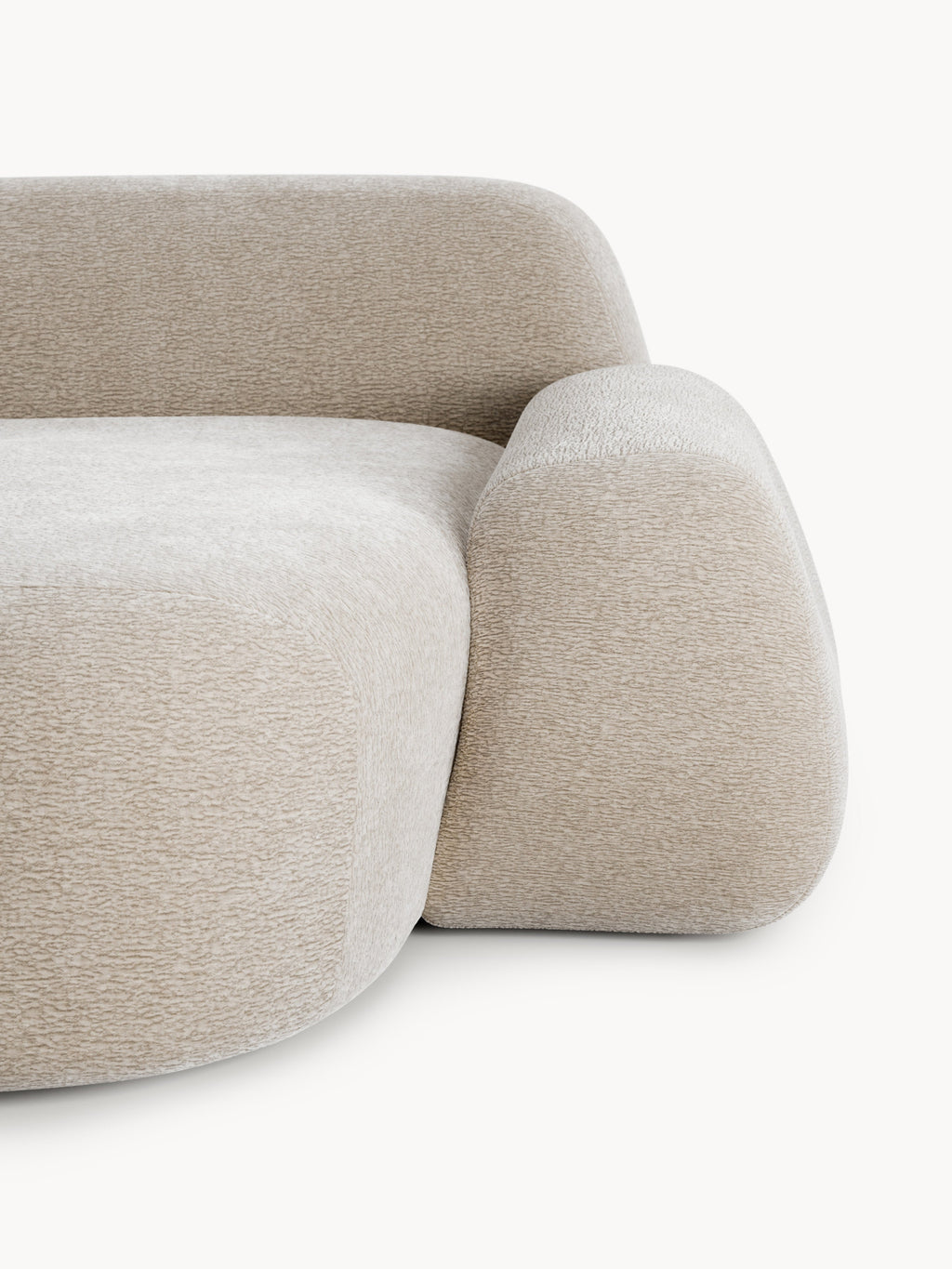 Modulares Ecksofa Wolke (4-Sitzer) mit Chaiselongue