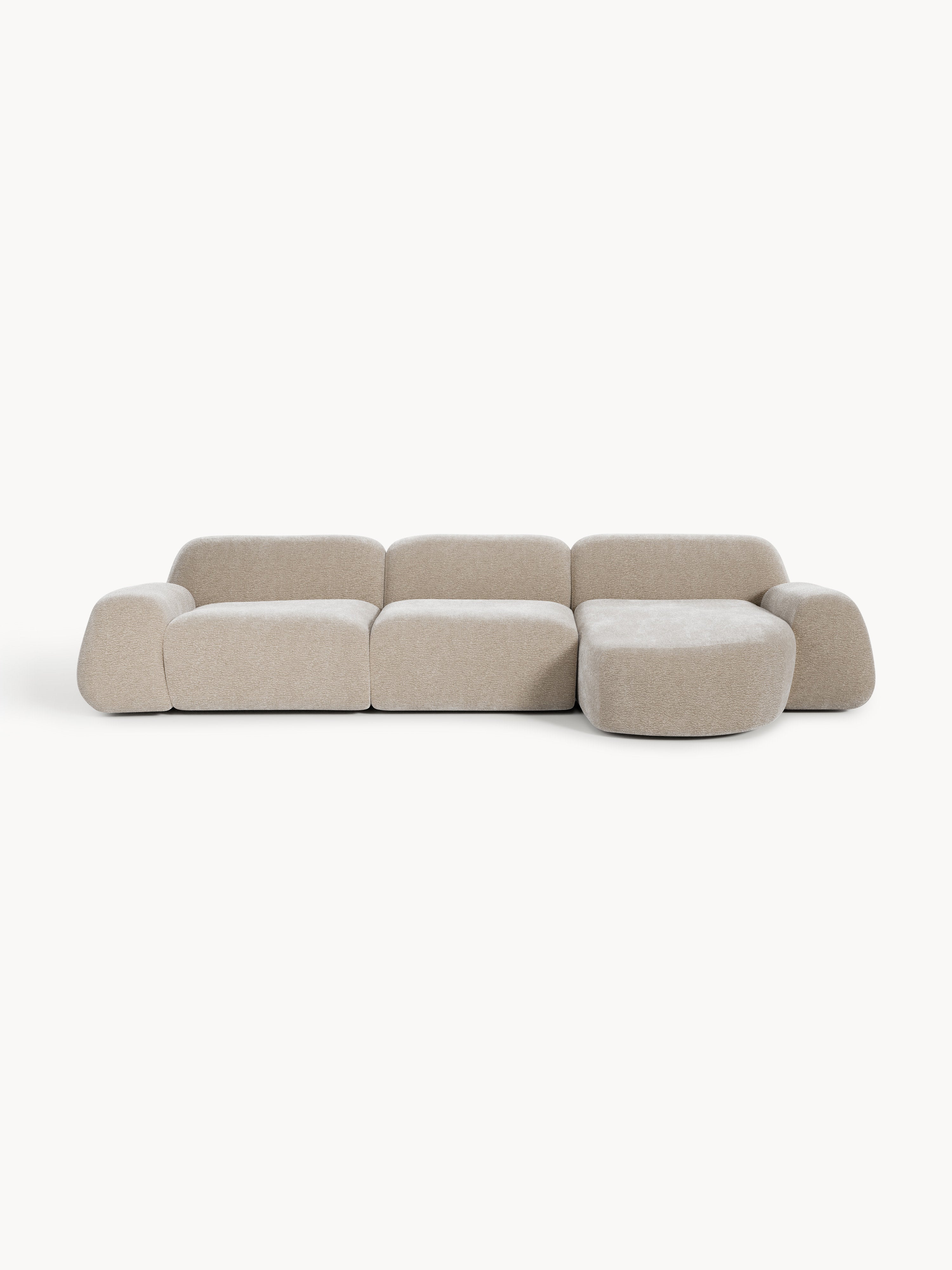 Galeriebild 1 - Modulares Teddy-Ecksofa Wolke (4-Sitzer)