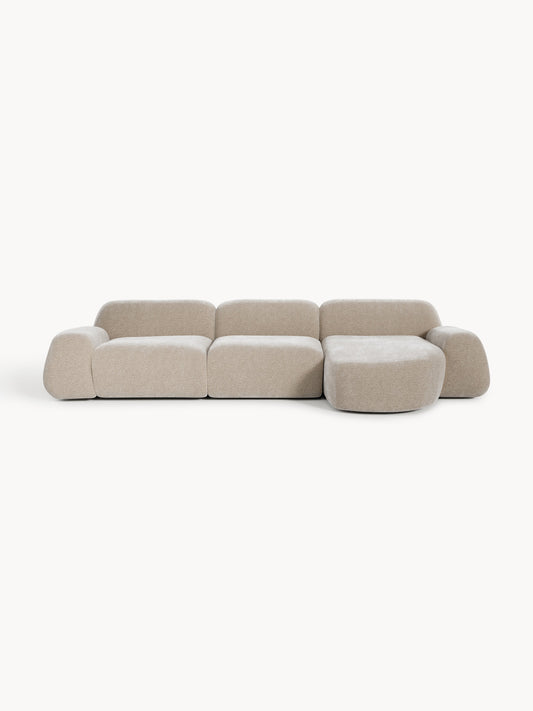 Galeriebild 1 - Modulares Teddy-Ecksofa Wolke (4-Sitzer)
