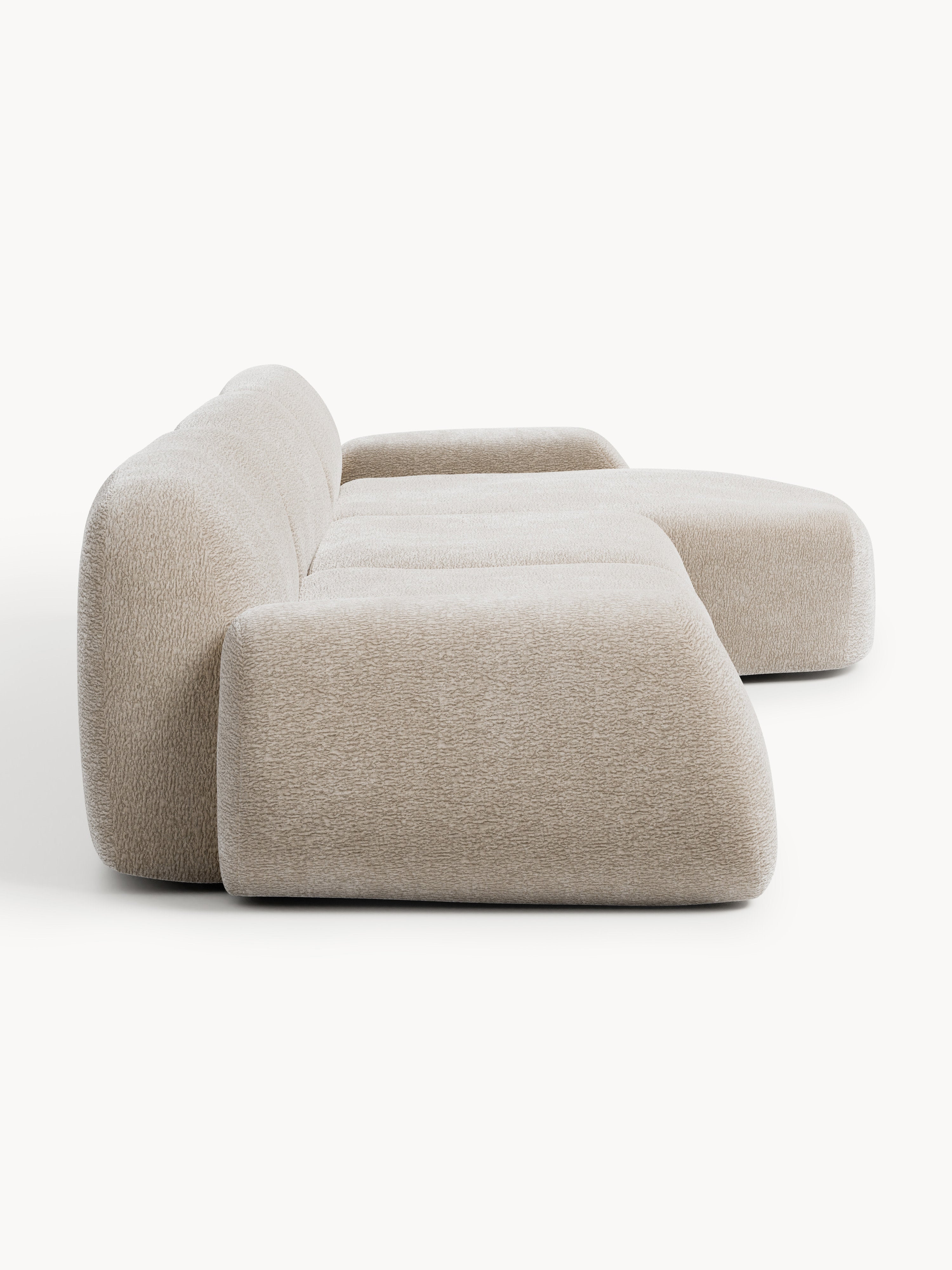 Modulares Teddy-Ecksofa Wolke (4-Sitzer)