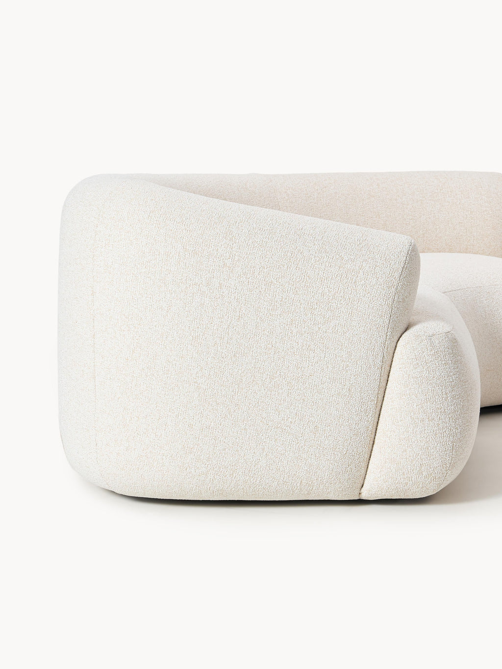 Modulares Bouclé-XL-Sofa Sofia