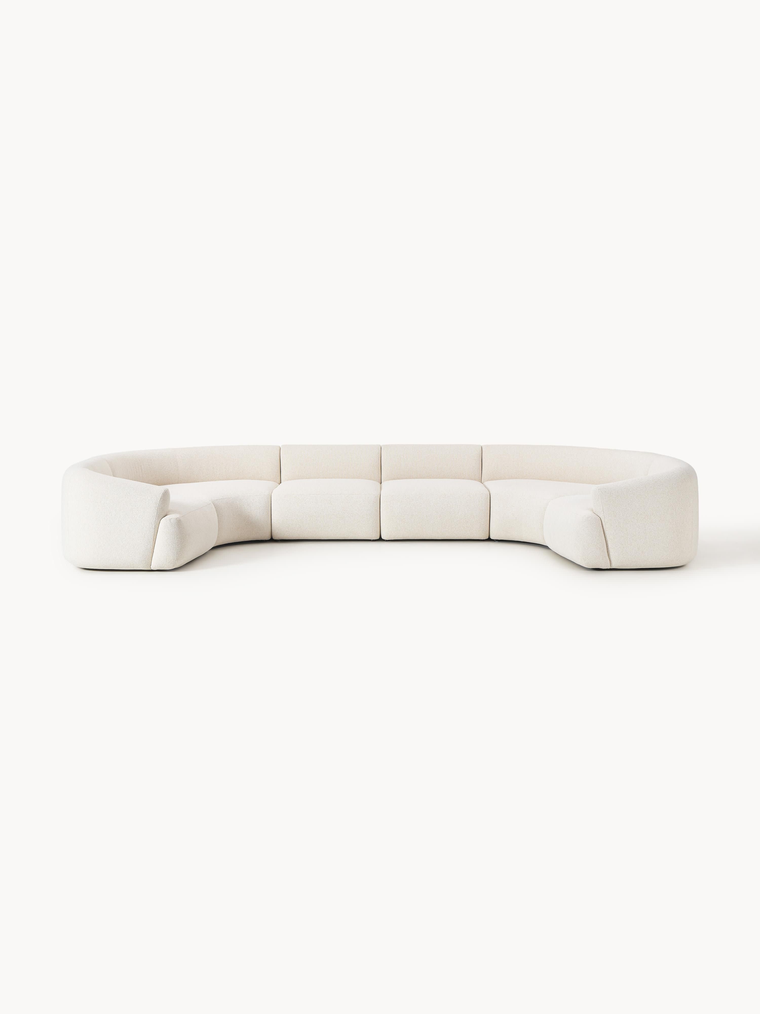 Modulares Bouclé-XL-Sofa Sofia