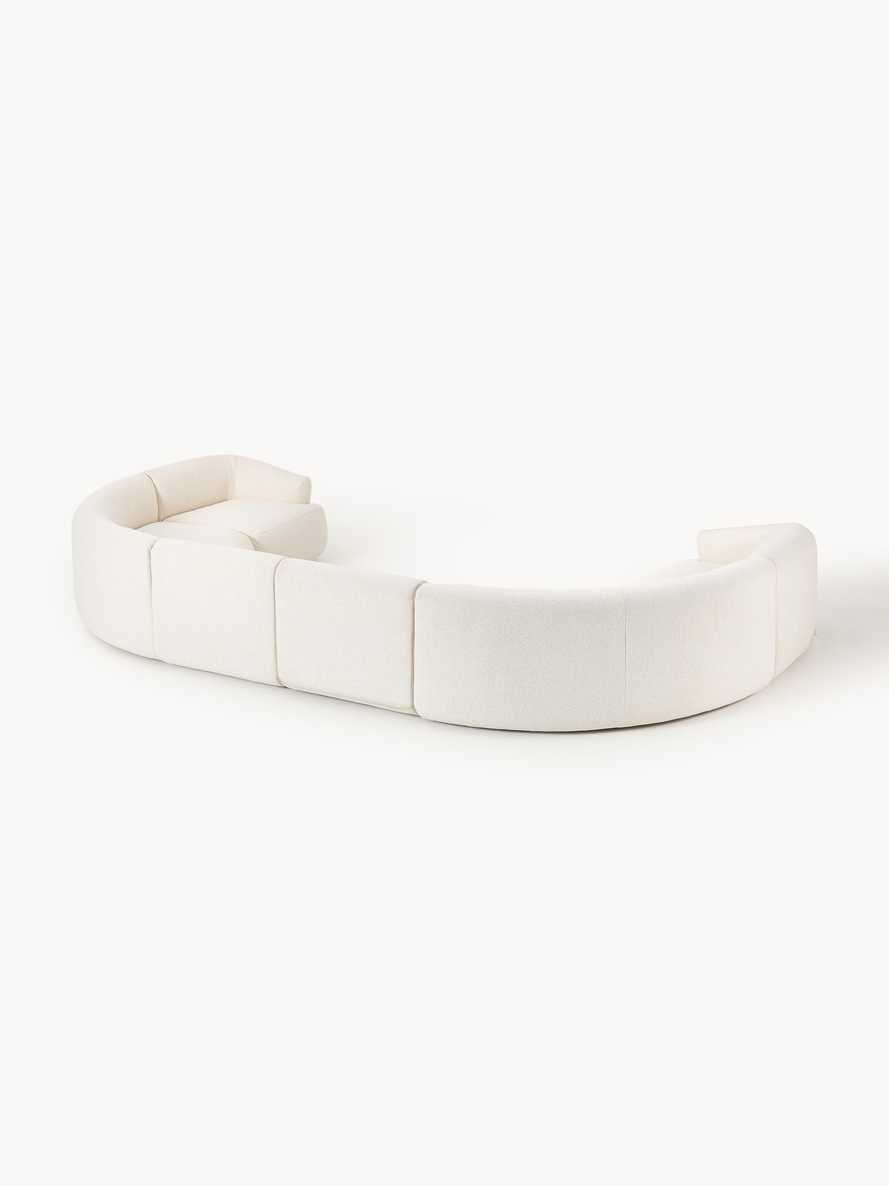 Modulares Bouclé-XL-Sofa Sofia
