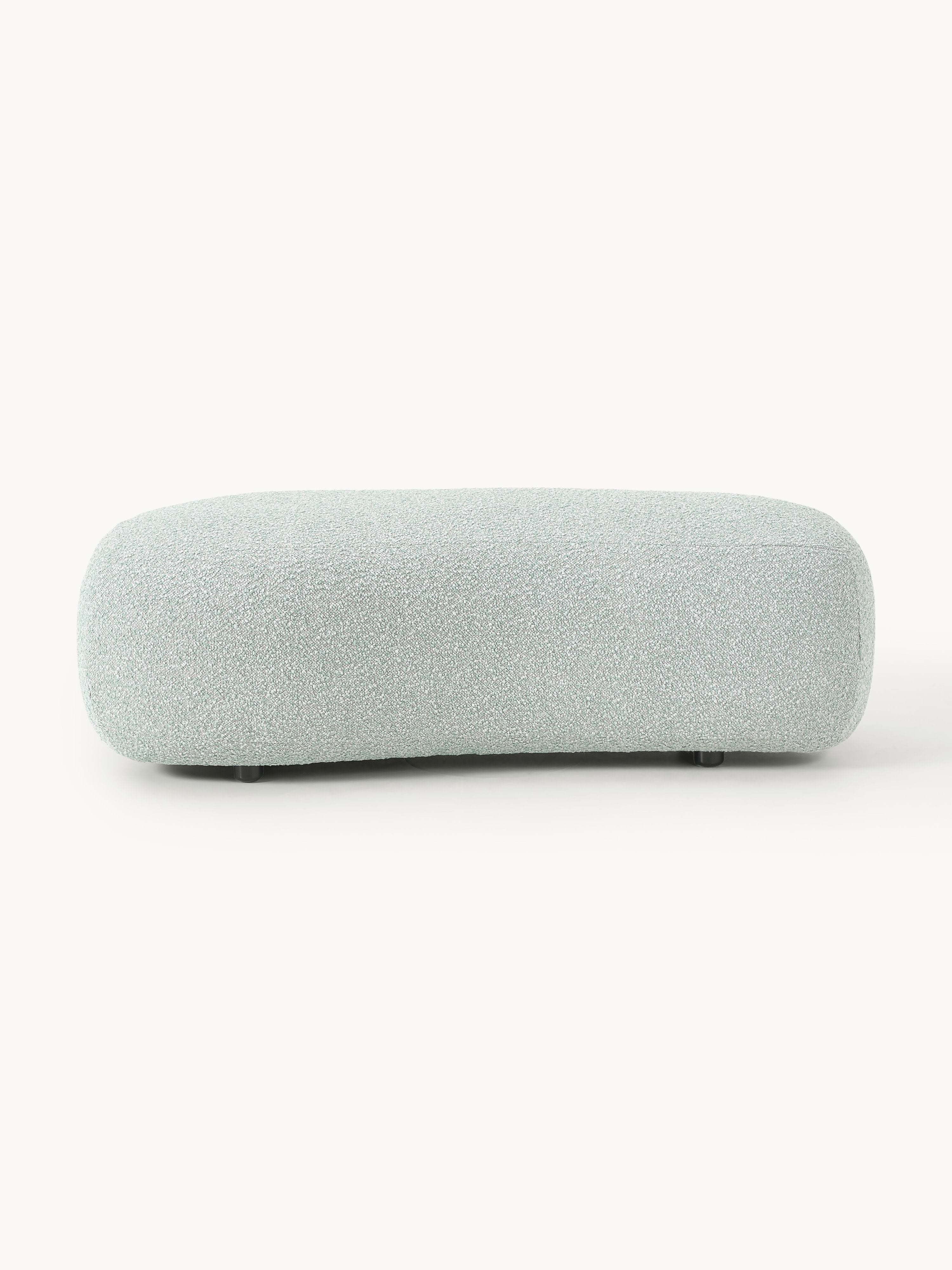 XL Sofa-Hocker Alba aus Bouclé