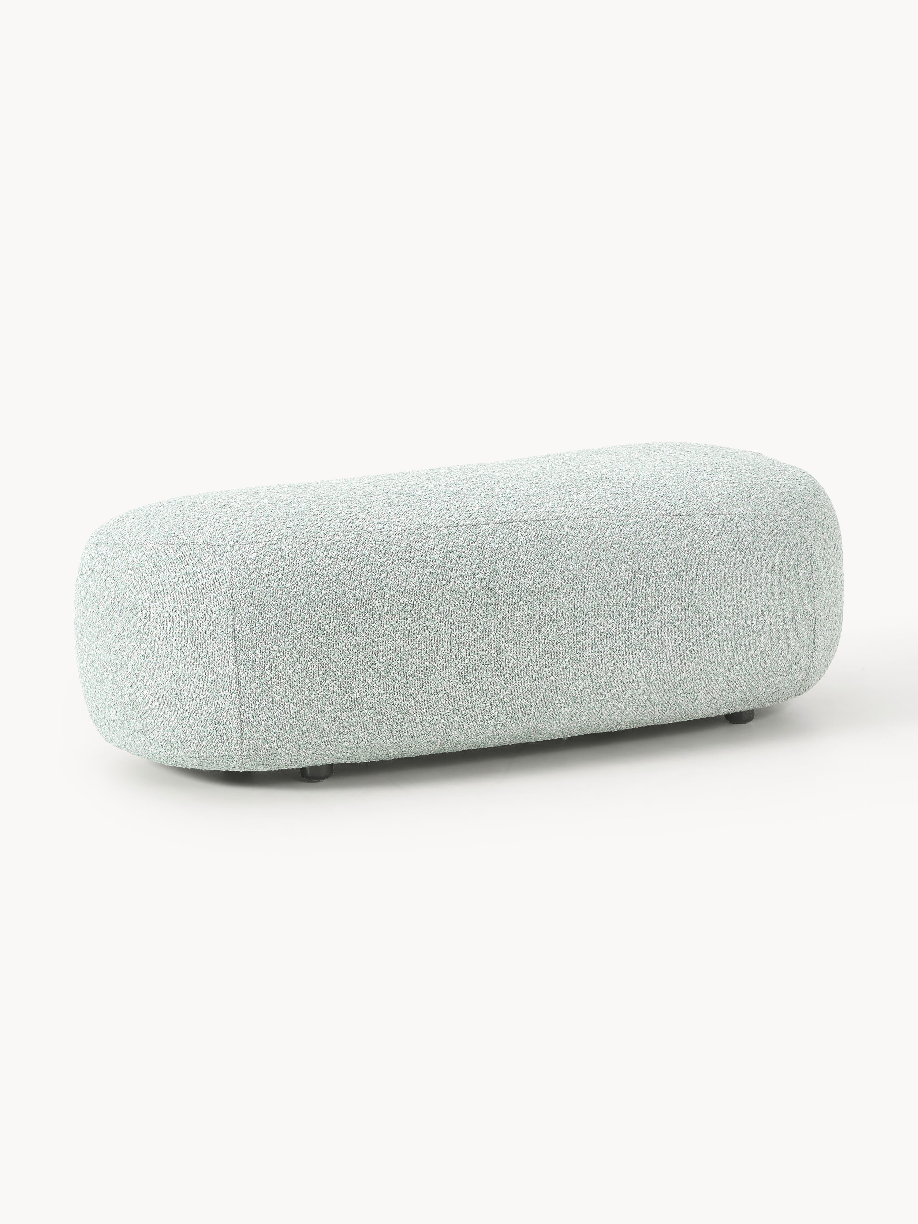 XL Sofa-Hocker Alba aus Bouclé