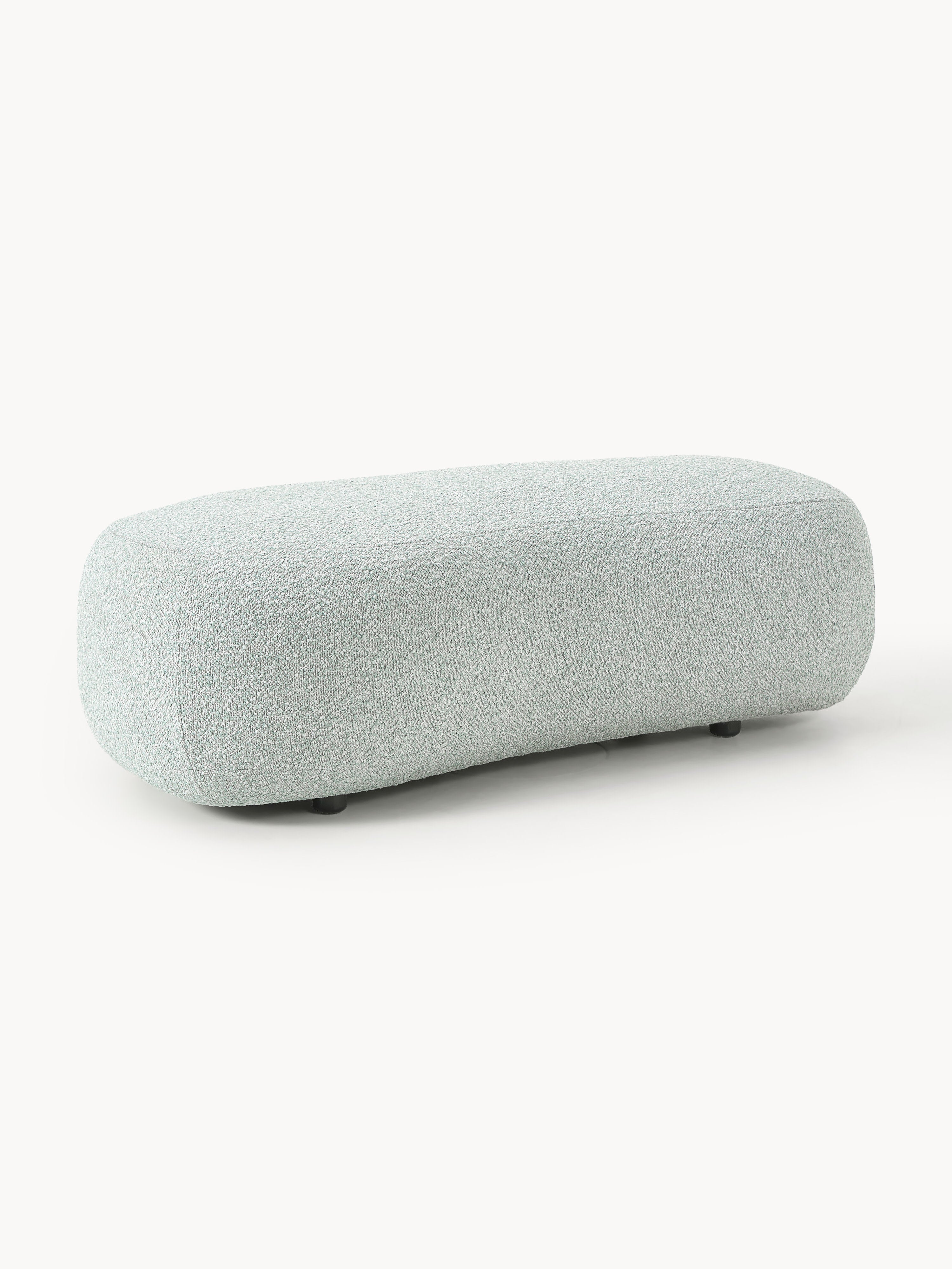 Galeriebild 1 - XL Sofa-Hocker Alba aus Bouclé