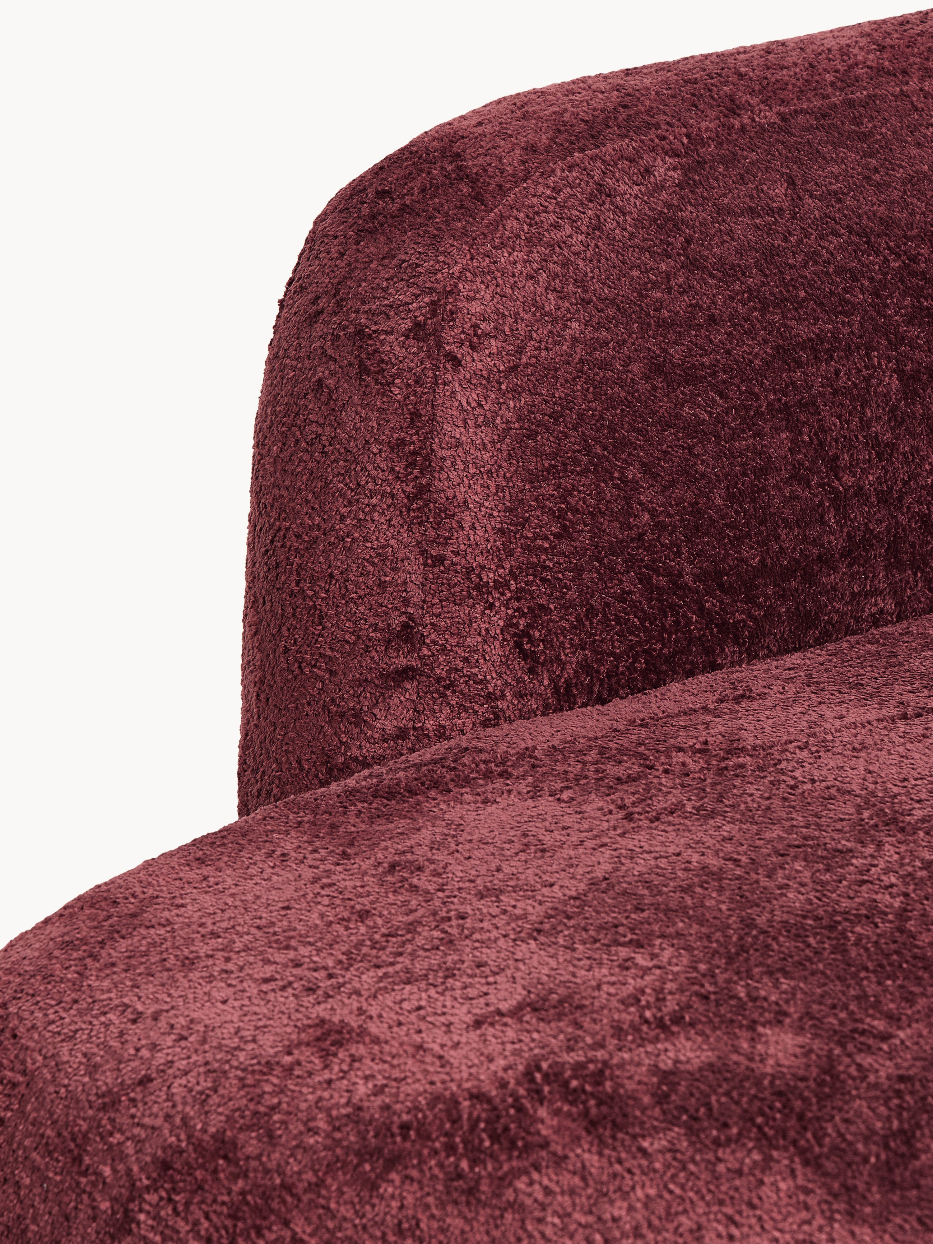Teddy-Bouclé-Sofa Wolke (2-Sitzer) mit Chaiselongue