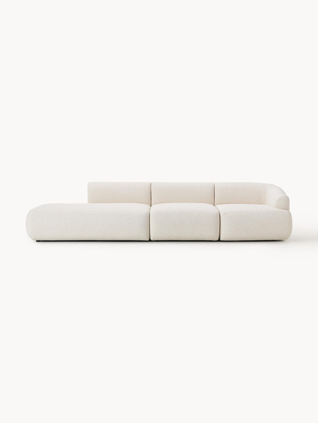 Galeriebild 1 - Modulare Bouclé-Chaise Sofia (2-Sitzer)