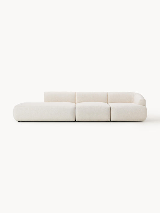 Galeriebild 1 - Modulare Bouclé-Chaise Sofia (2-Sitzer)