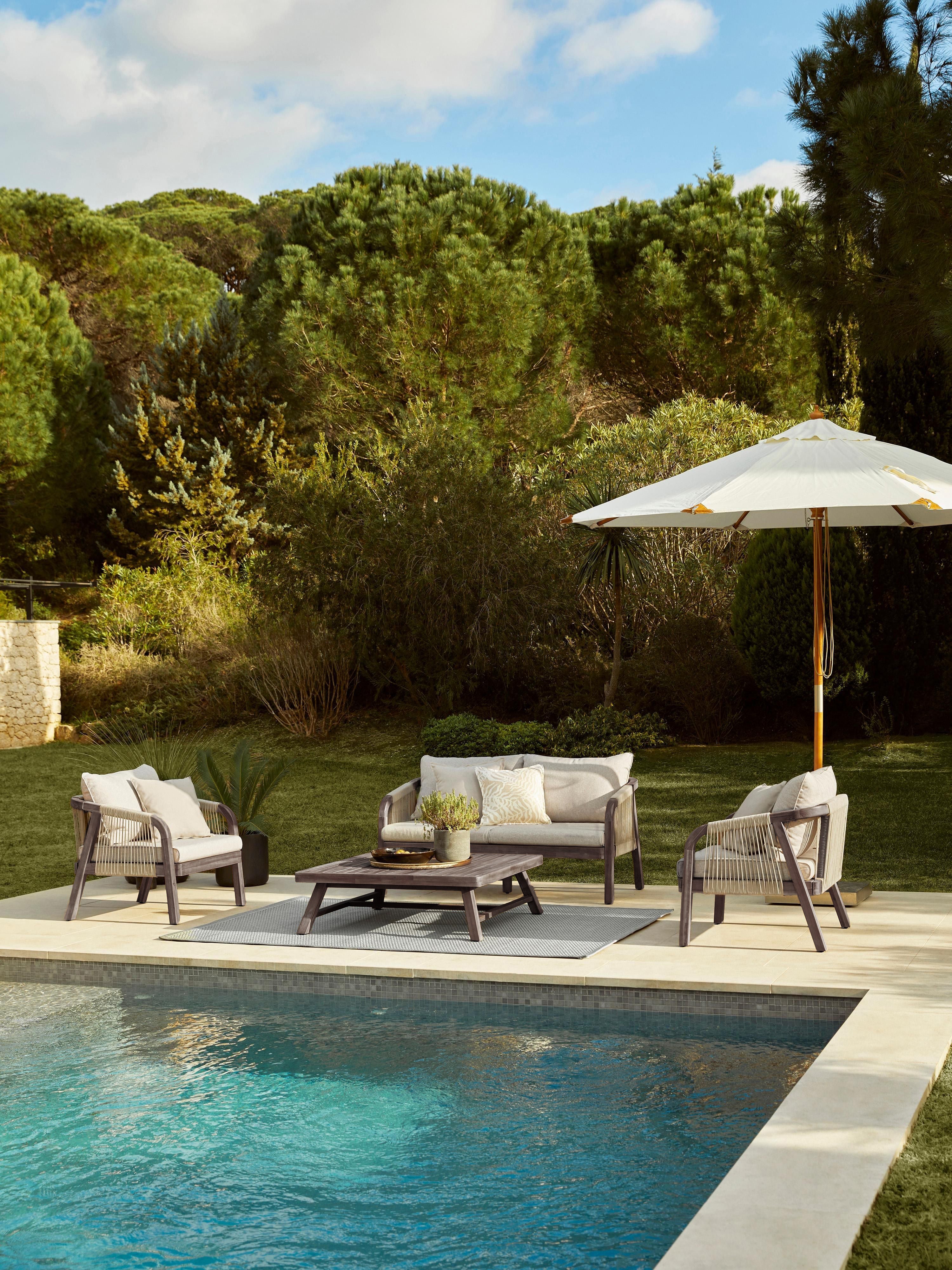 Garten-Loungesessel Lu aus Akazienholz