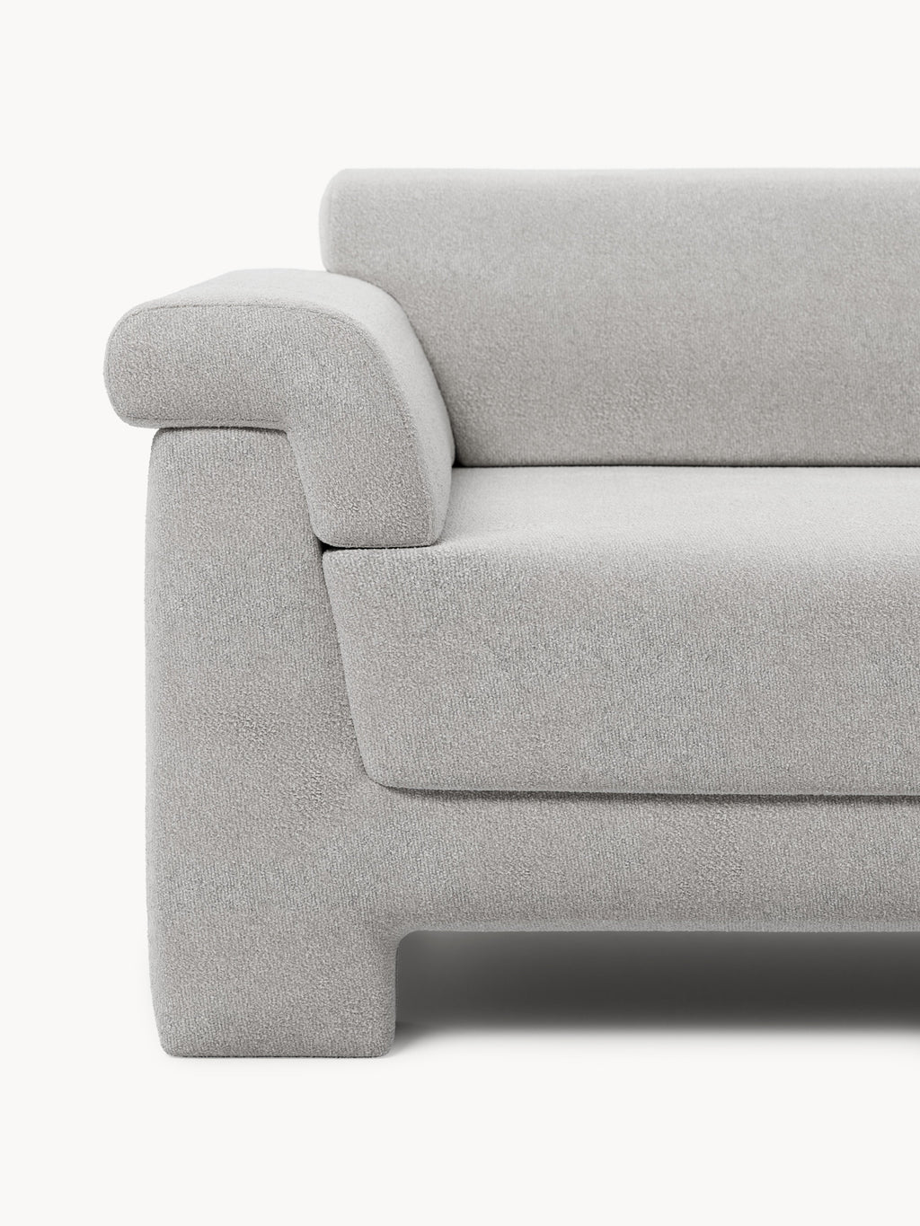 Bouclé-Sofa Atlas (3-Sitzer)
