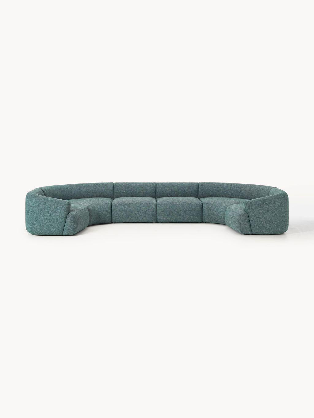 Modulares Bouclé-XL-Sofa Sofia