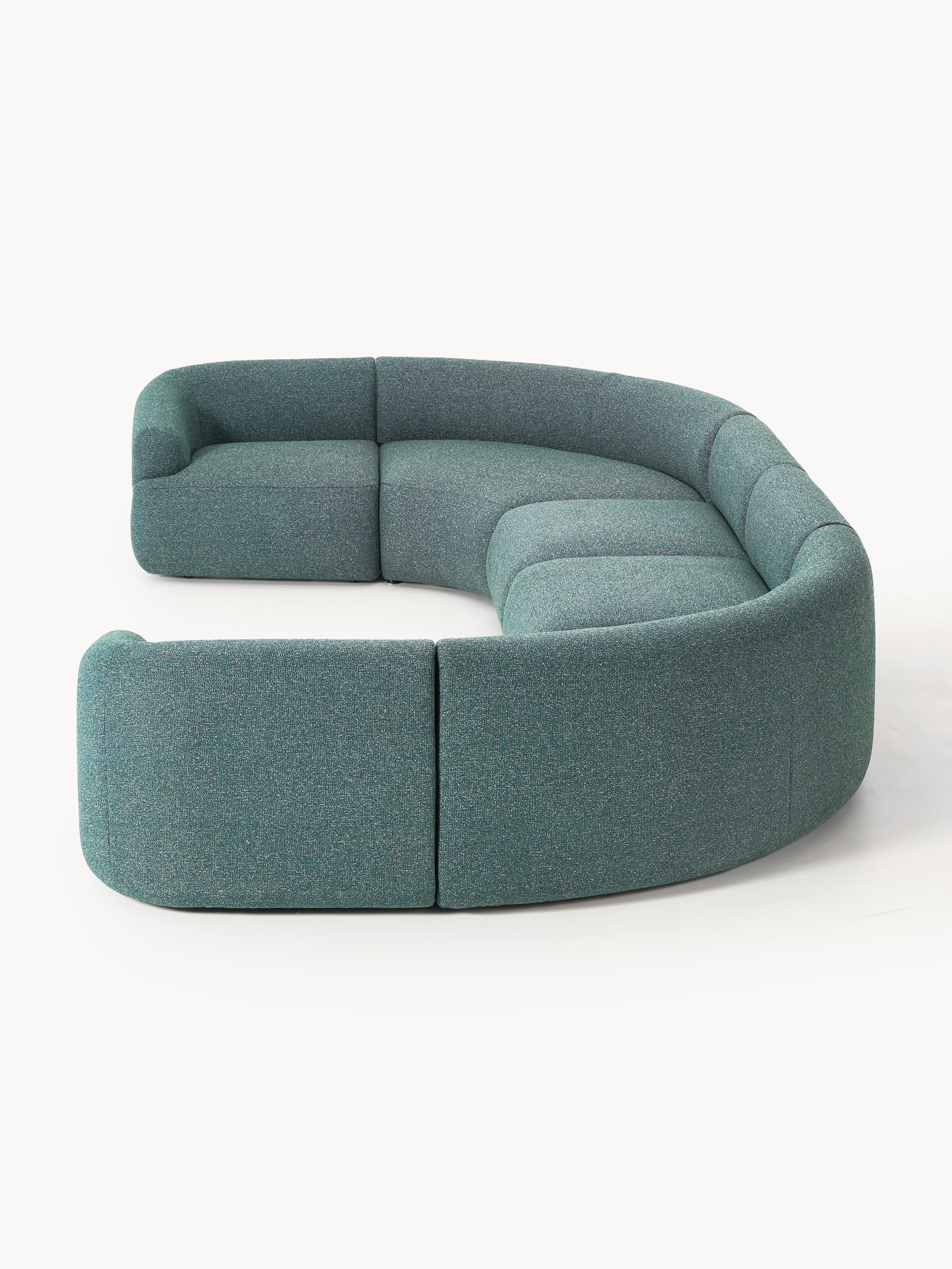 Modulares Bouclé-XL-Sofa Sofia