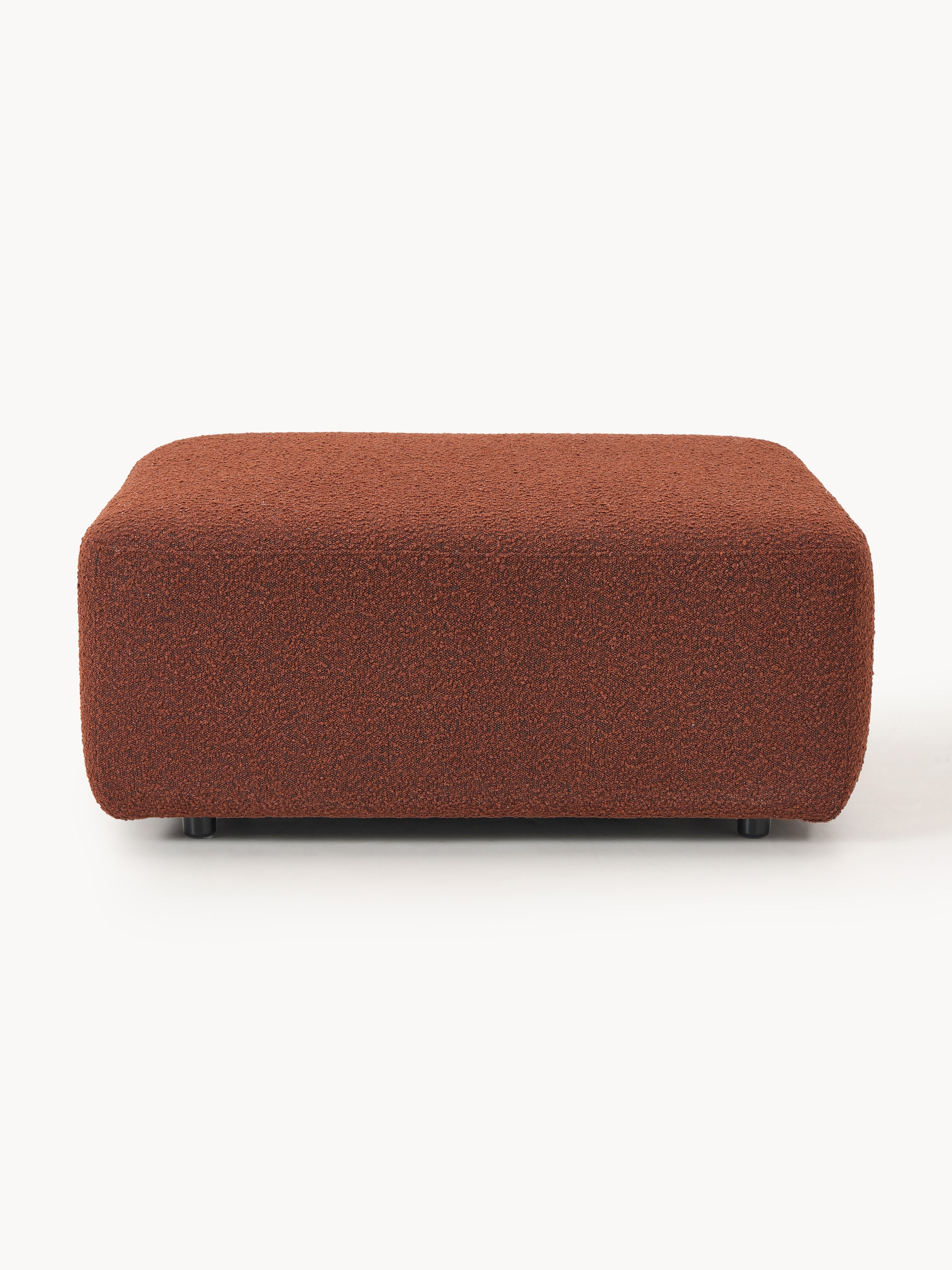Bouclé-Sofa-Hocker Anton
