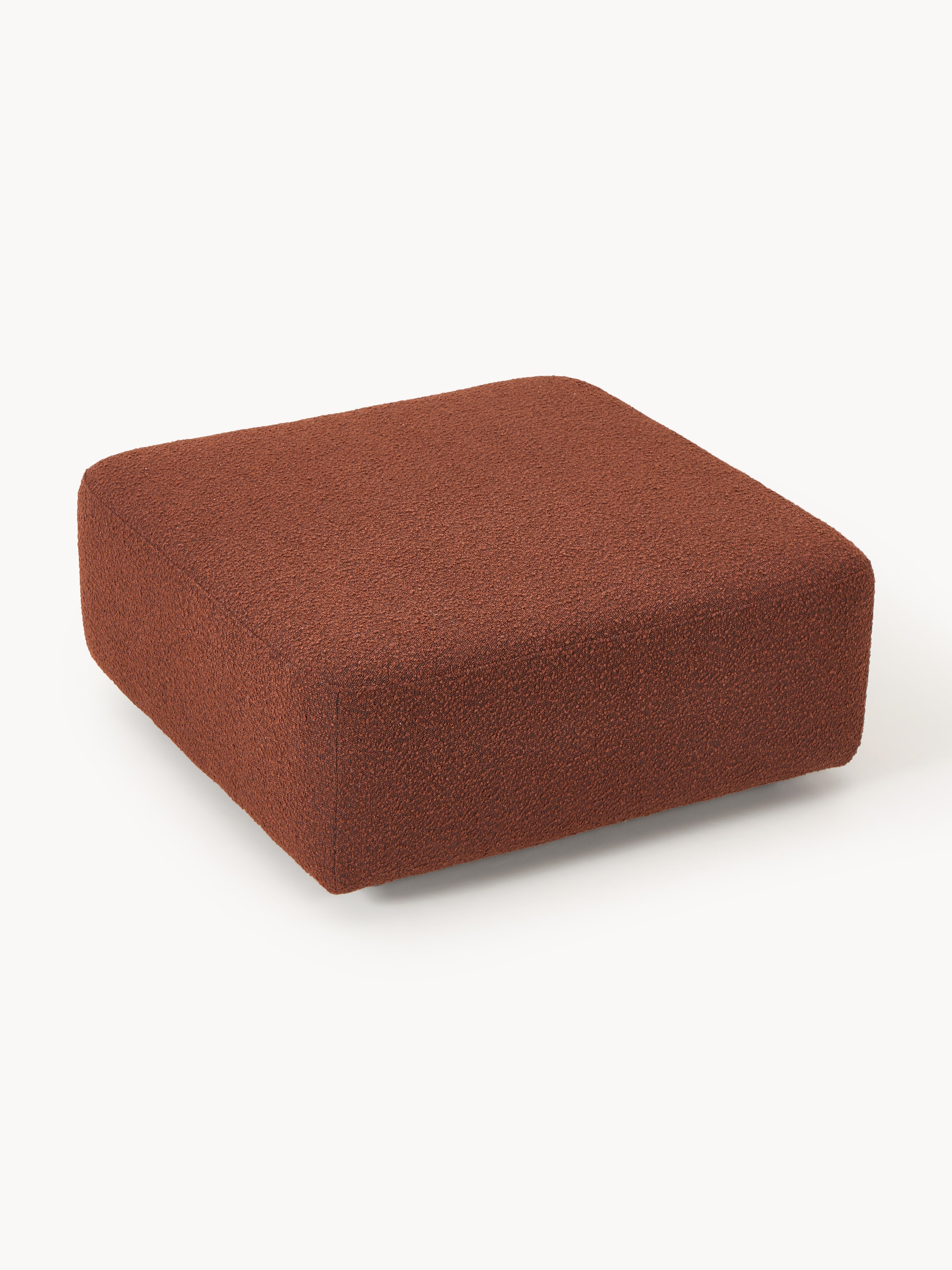 Bouclé-Sofa-Hocker Anton