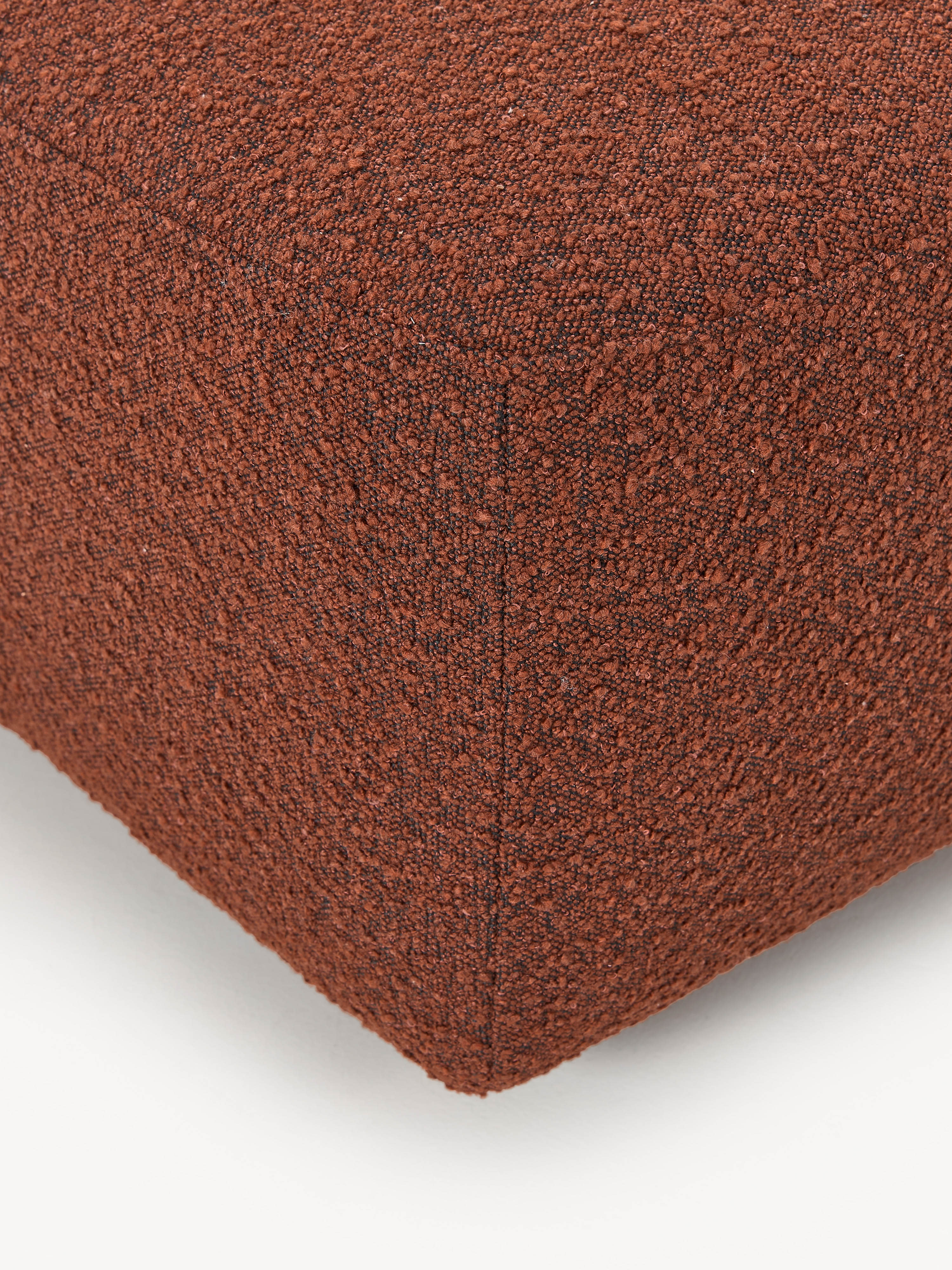 Bouclé-Sofa-Hocker Anton