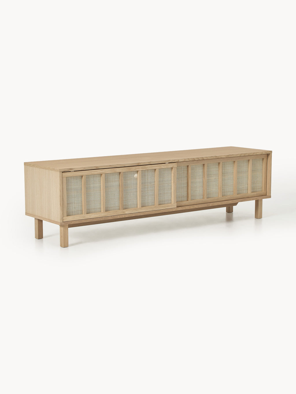 Galeriebild 1 - TV-Lowboard Echo mit Rattan-Fronten