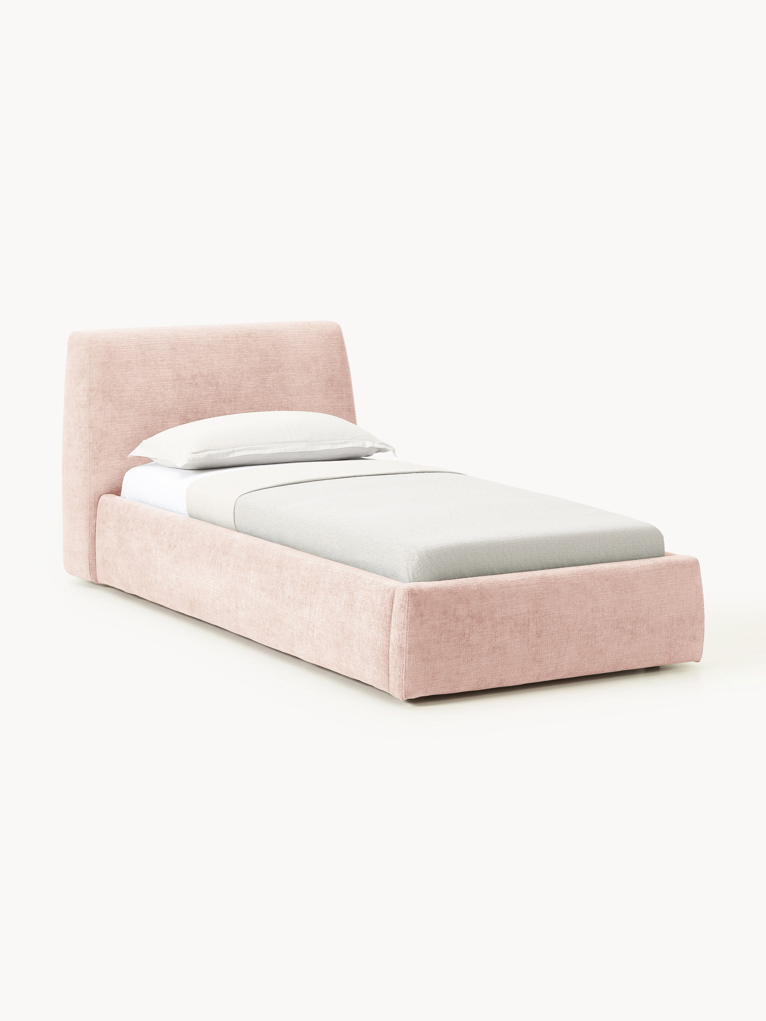 Galeriebild 1 - Gepolstertes Einzelbett Cloud mit Stauraum