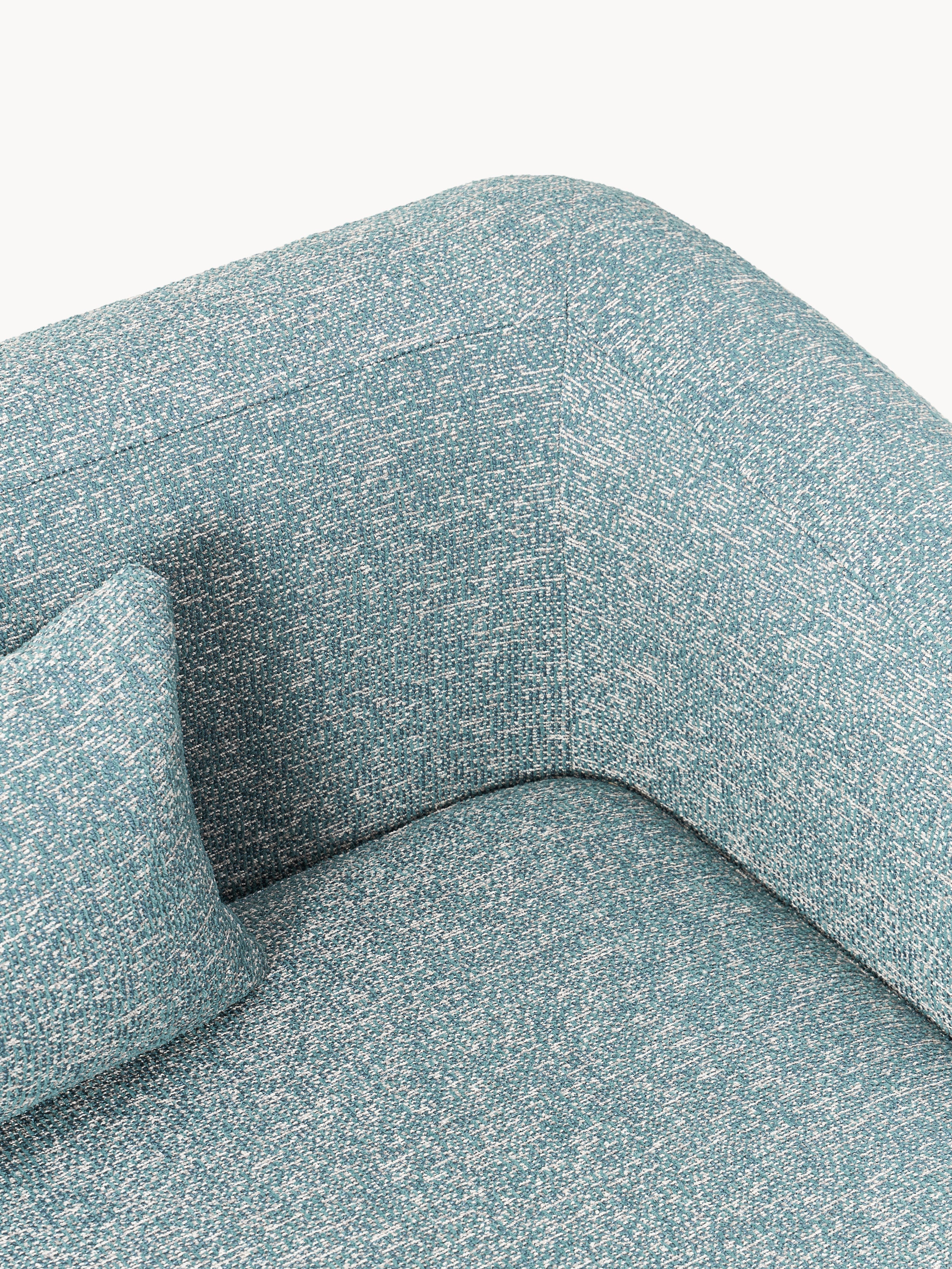 Bouclé-Schlafsofa Eliot (3-Sitzer)