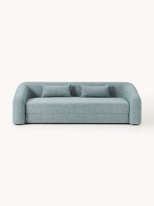 Galeriebild 1 - Bouclé-Schlafsofa Eliot (3-Sitzer)