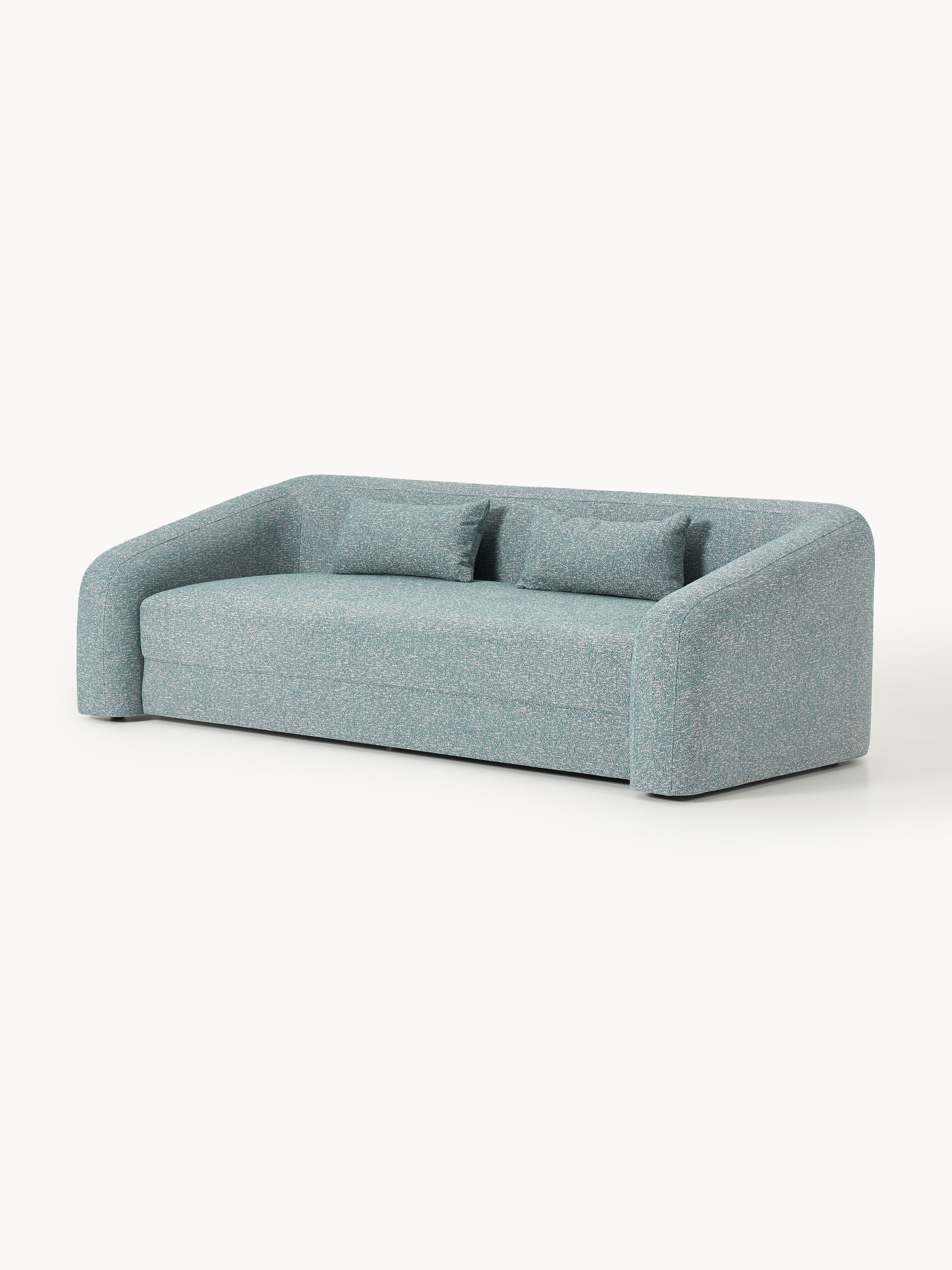 Bouclé-Schlafsofa Eliot (3-Sitzer)