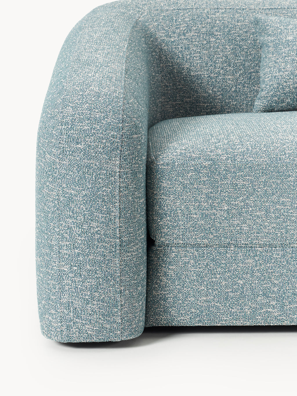 Bouclé-Schlafsofa Eliot (3-Sitzer)