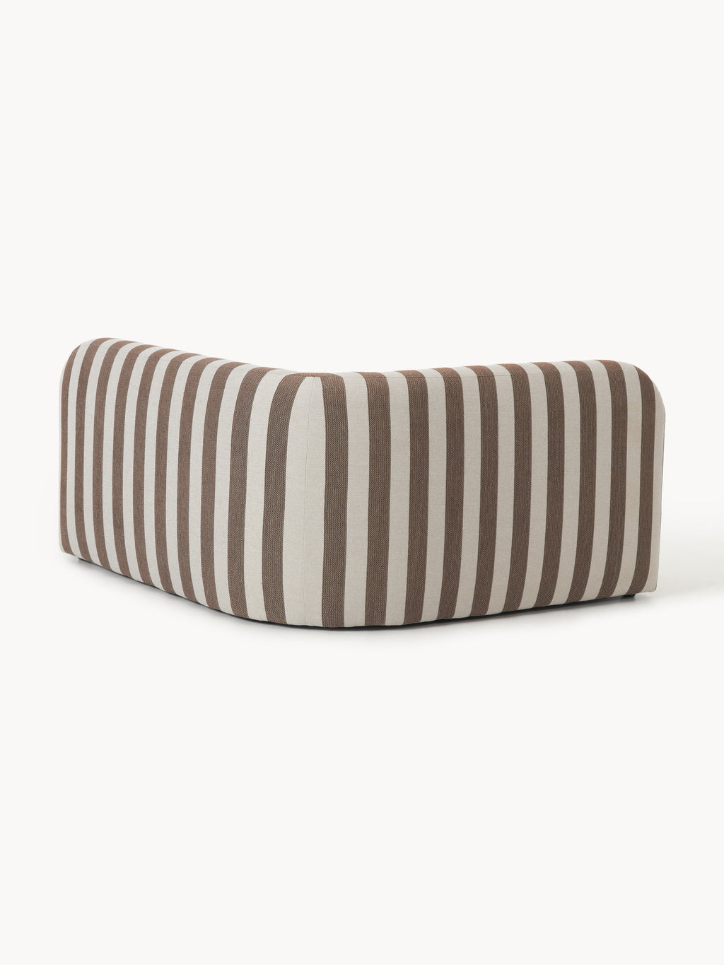 Rundes Gestreiftes Eckmodul Wolke