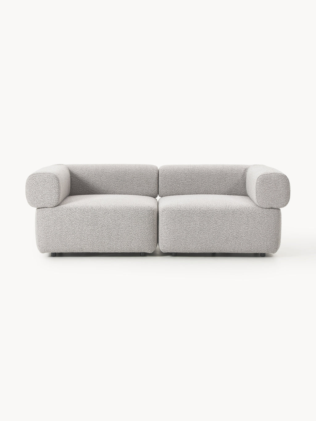 Galeriebild 1 - Modulares Bouclé-Sofa Anton (3-Sitzer)