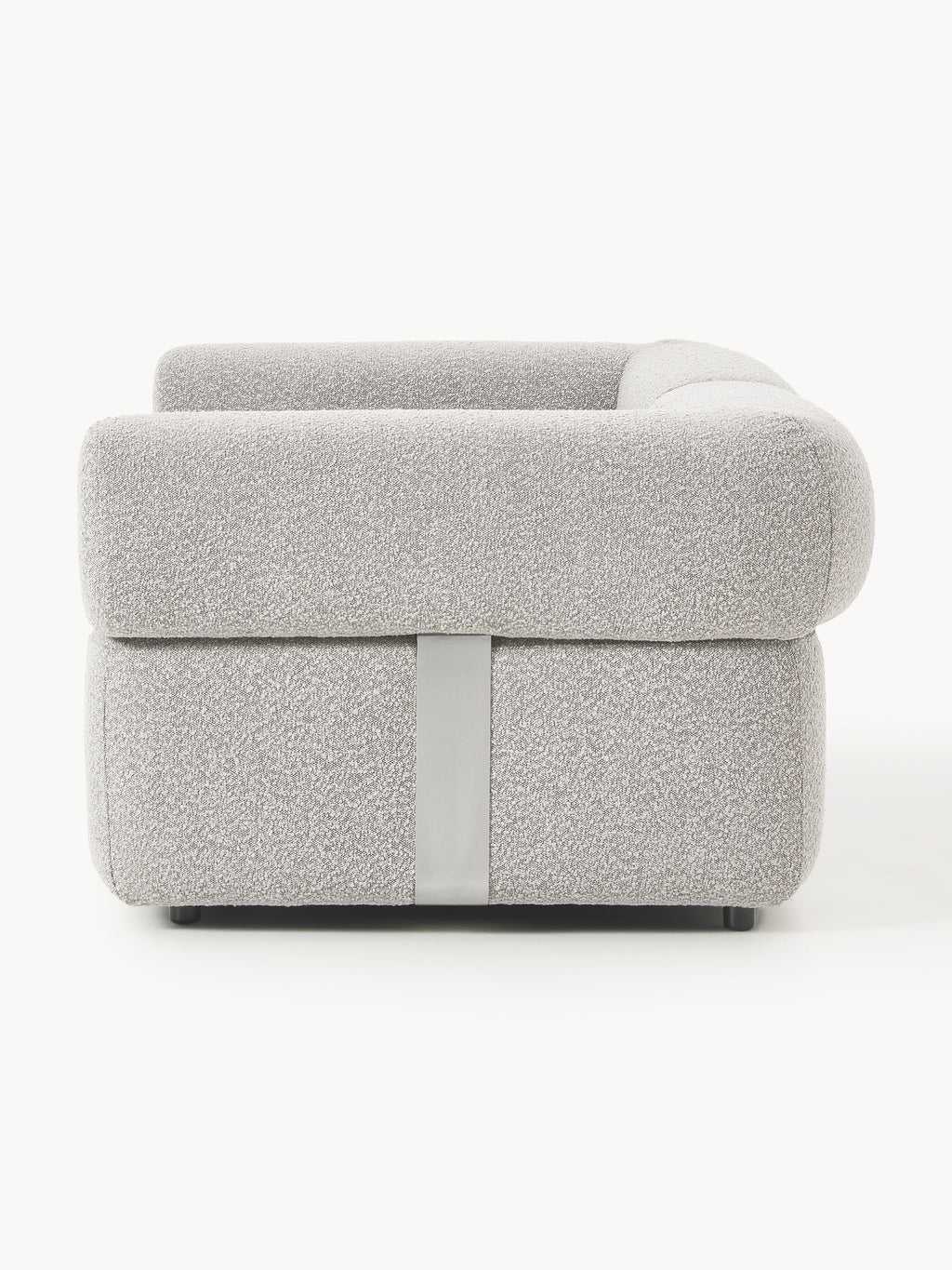 Modulares Bouclé-Sofa Anton (3-Sitzer)