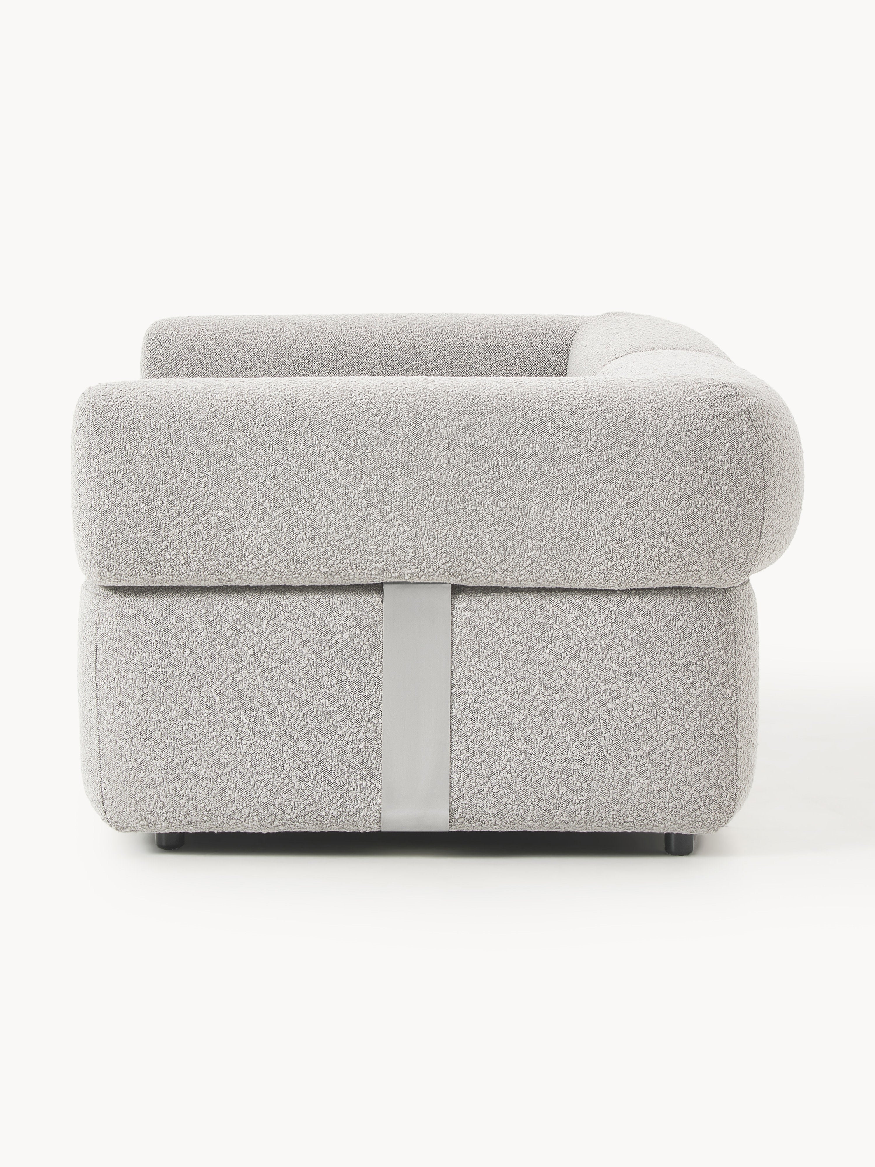 Modulares Bouclé-Sofa Anton (3-Sitzer)