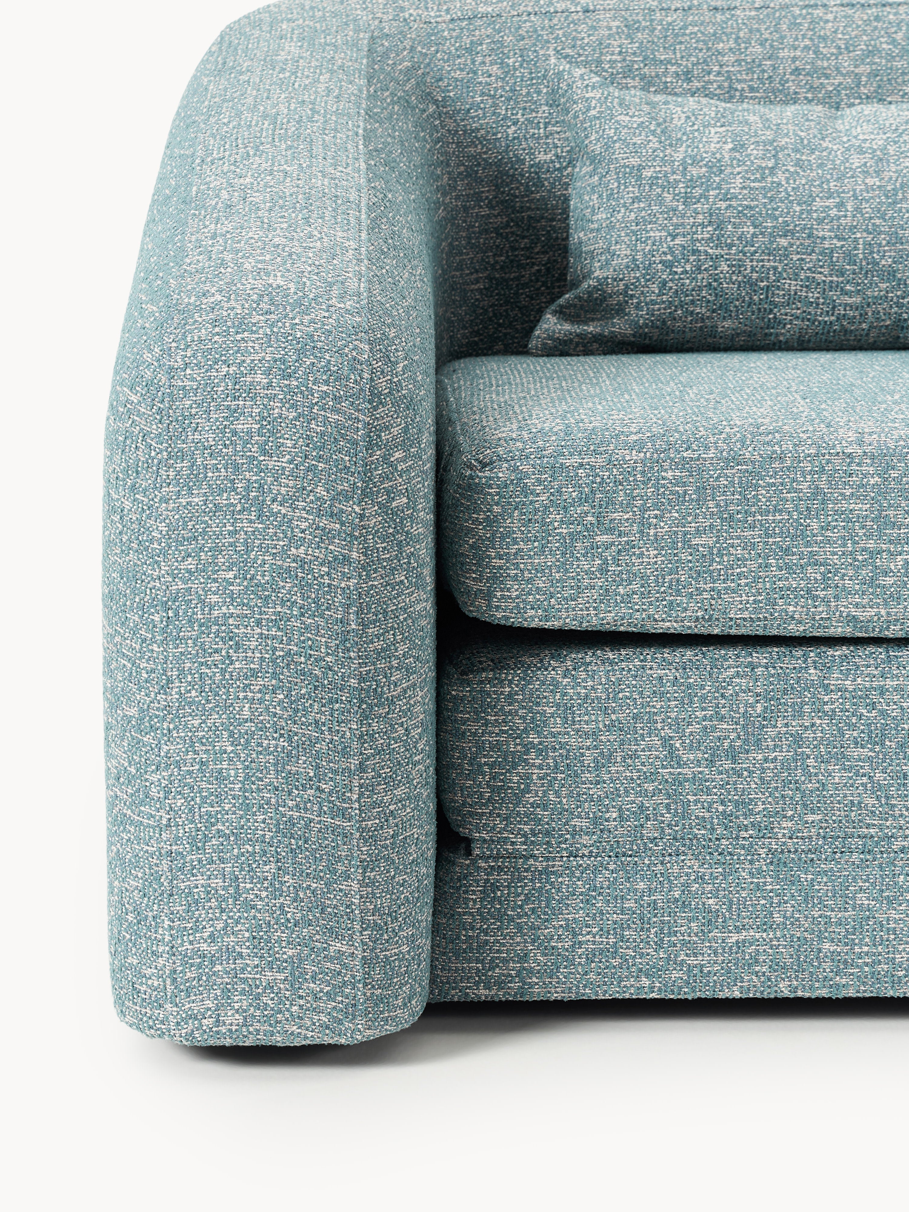 Bouclé-Schlafsofa Eliot (2-Sitzer)