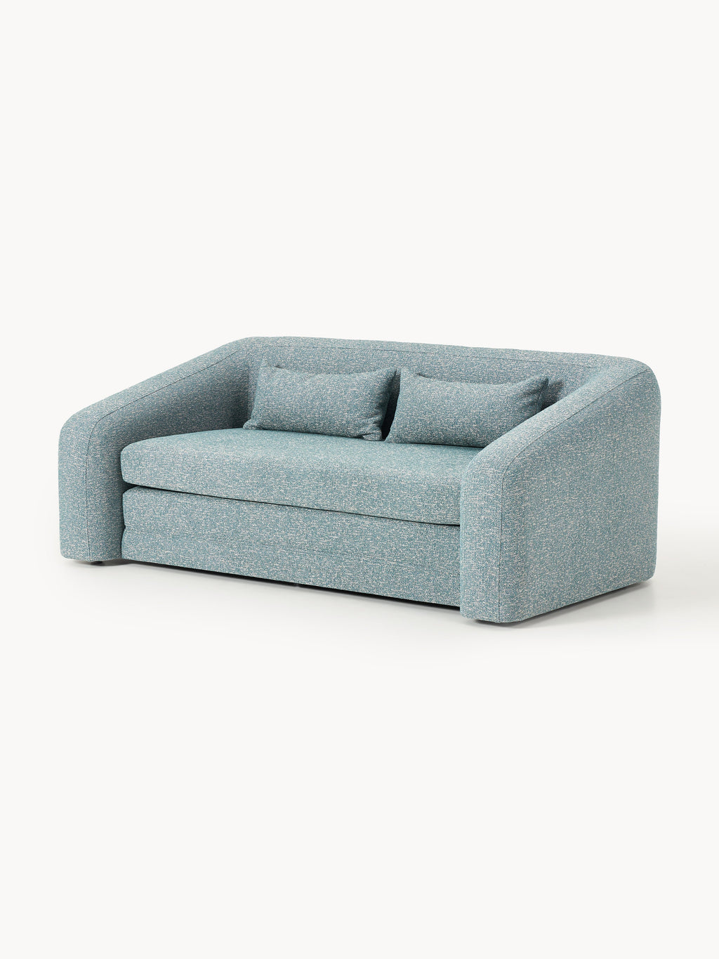 Bouclé-Schlafsofa Eliot (2-Sitzer)