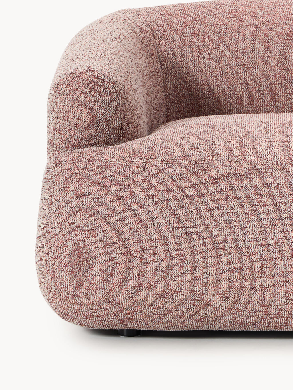 Modulares Bouclé-Sofa Sofia (3-Sitzer)
