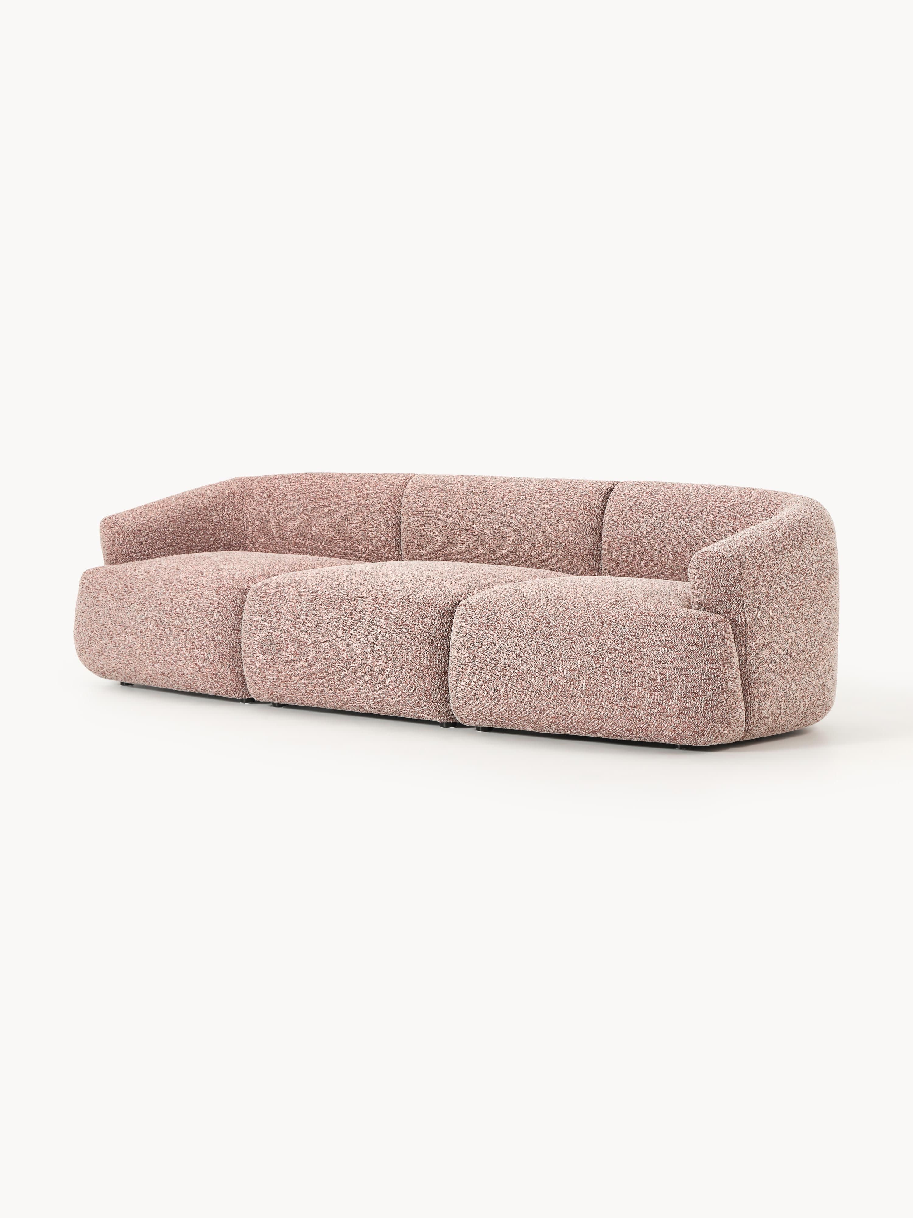 Modulares Bouclé-Sofa Sofia (3-Sitzer)